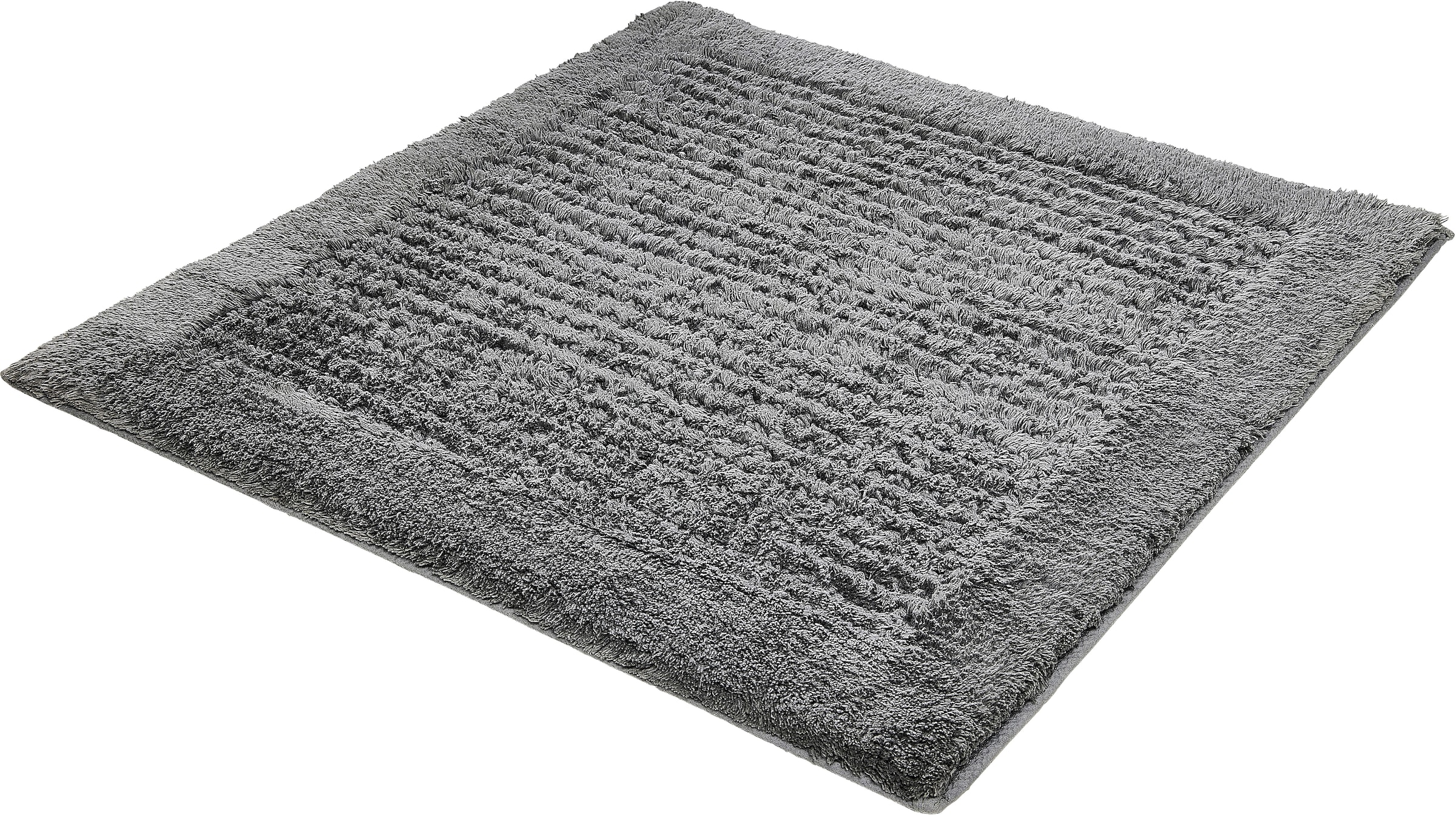 Kleine Wolke Badematte "Net" Höhe 17 mm rutschhemmend beschichtet fußbodenh günstig online kaufen