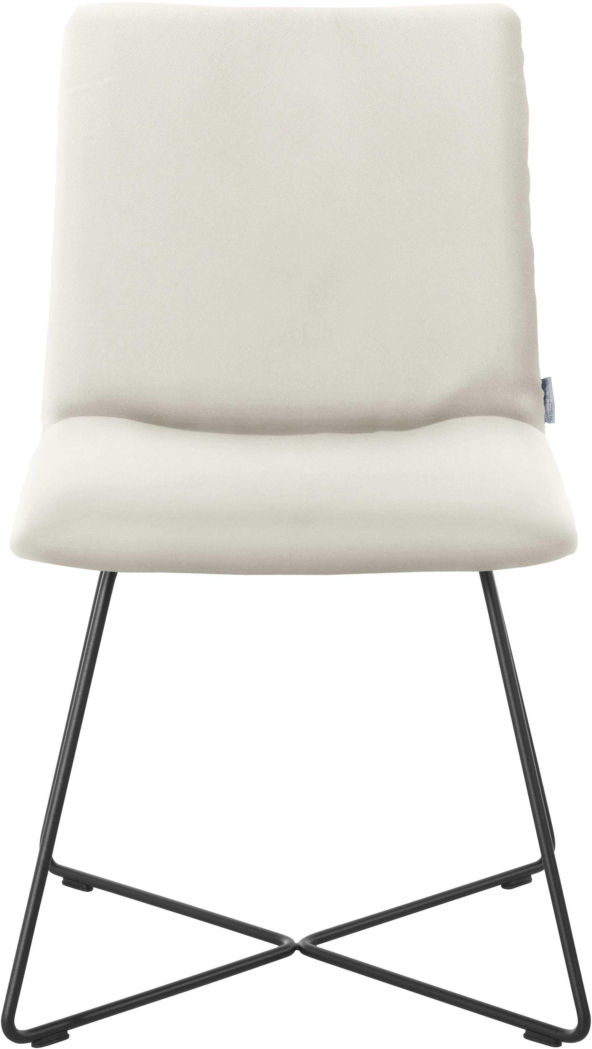 Thumbnail - W.SCHILLIG Polsterstuhl "jakob" () mit Drahtrohrgestell in Schwarz pulverbeschichtet