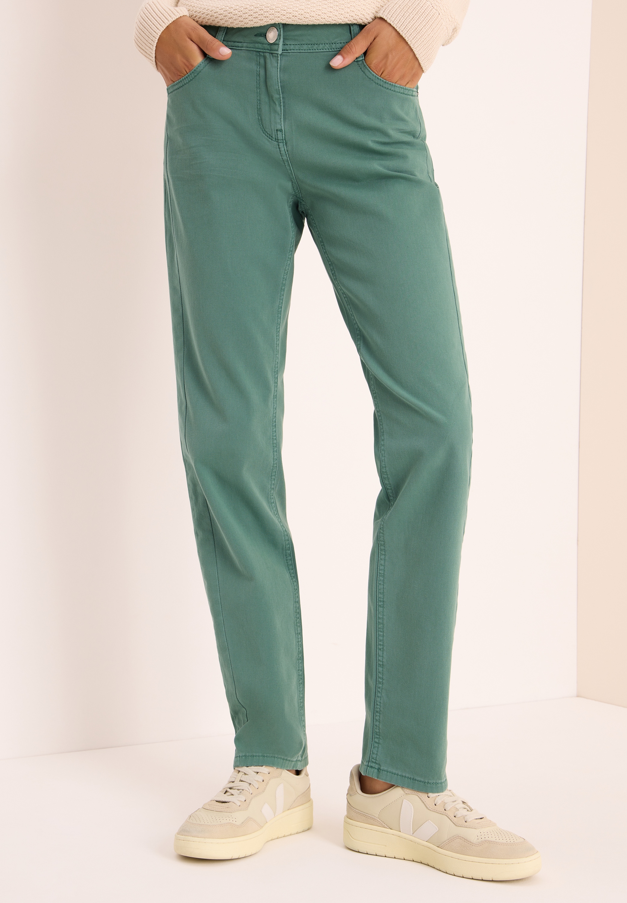 Cecil Slim-fit-Jeans, aus Baumwolle mit Stretchanteil
