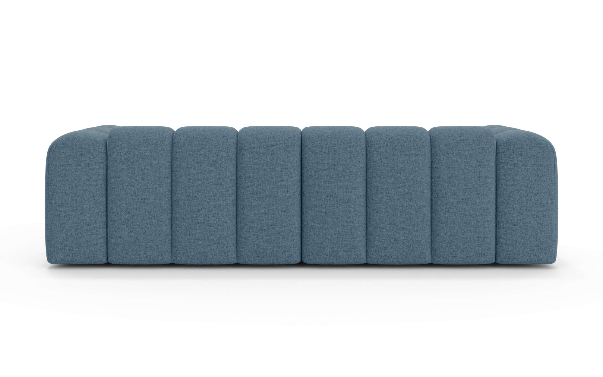 OTTO home Ecksofa »KALLIE Design-Sofa mit Wellenunterfederung, Bubble-Optik, 248/186/72cm«, moderne Steppung, hoher Sitzkomfort und modernes Design