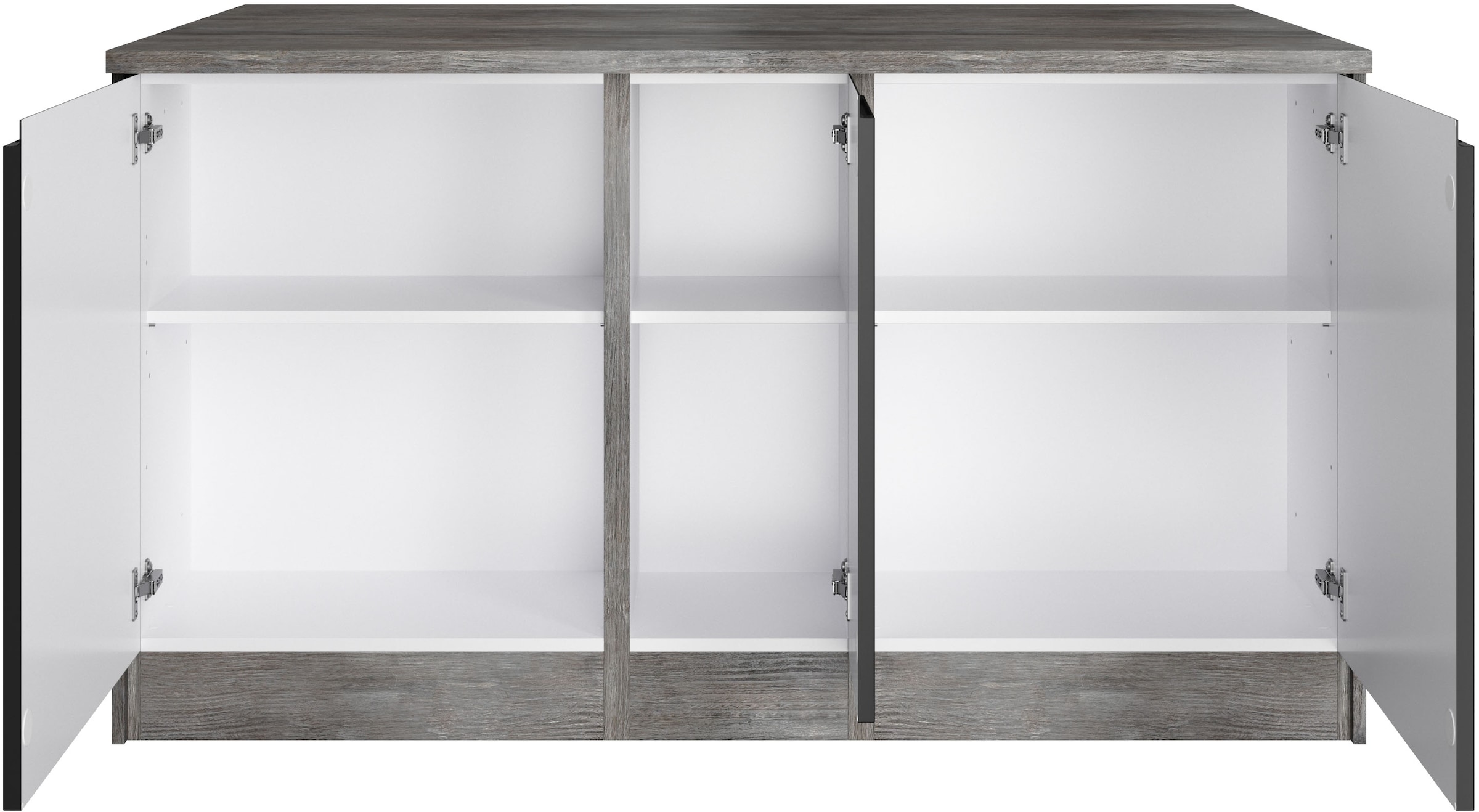 HELD MÖBEL Kücheninsel "Virginia", Breite 153 cm, MDF-Fronten, Flaschenrega günstig online kaufen