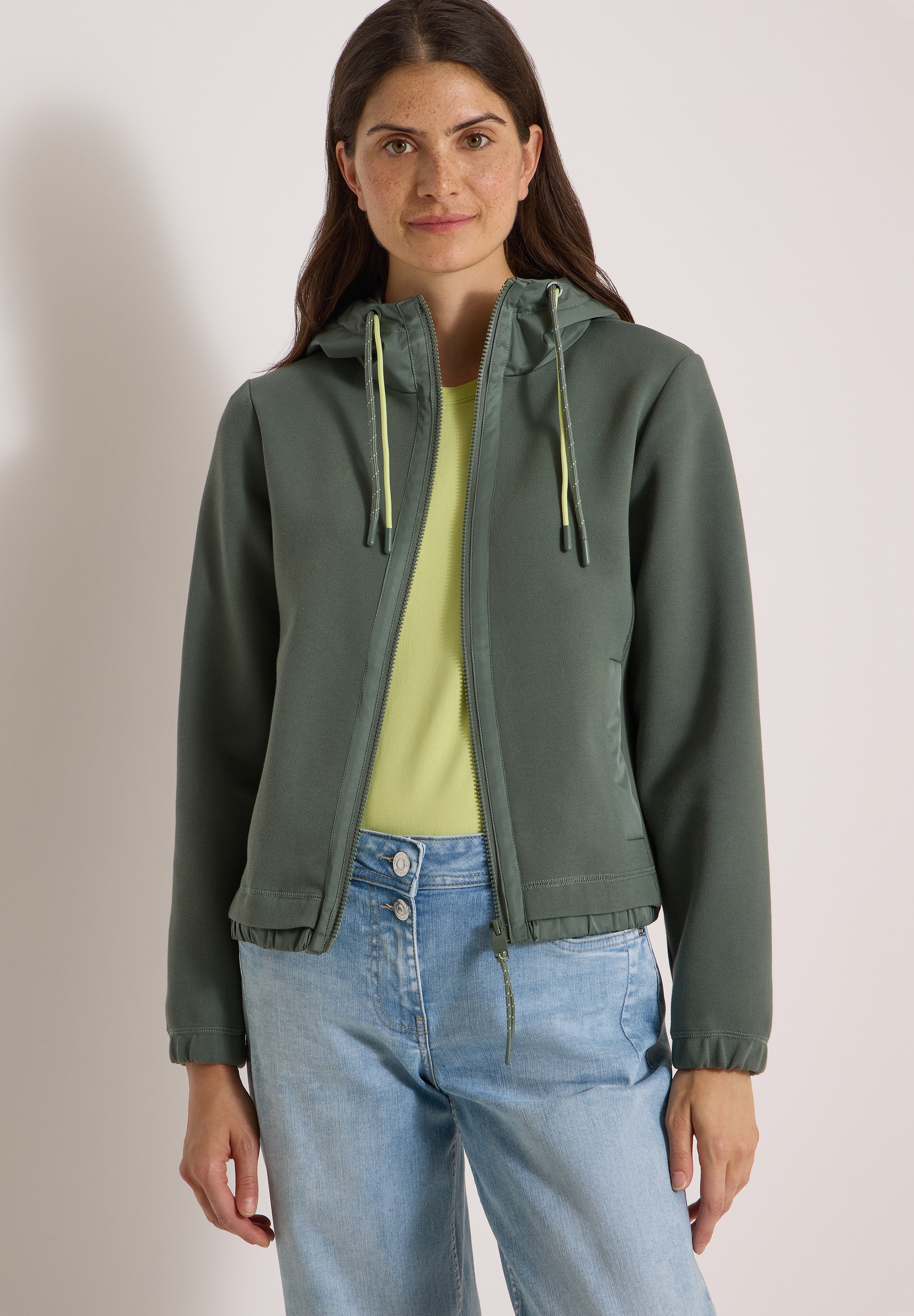 Cecil Outdoorjacke mit Kapuze mit Kapuze mit Tunnelzugband