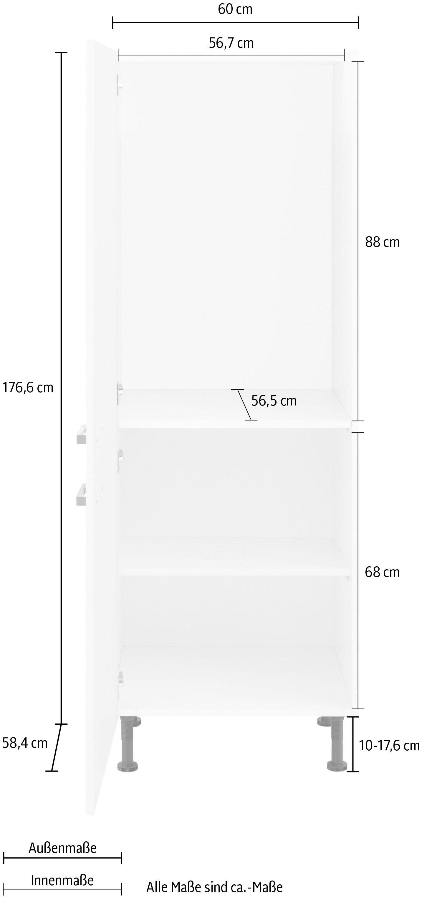 OPTIFIT Kühlumbauschrank »Parma«, Breite 60 cm