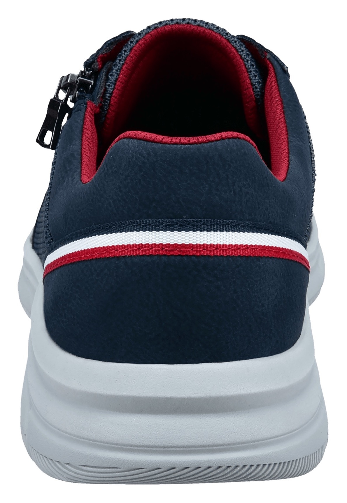 bugatti Keilsneaker, Freizeitschuh, Halbschuh, Schnürschuh mit Außenreißverschluss
