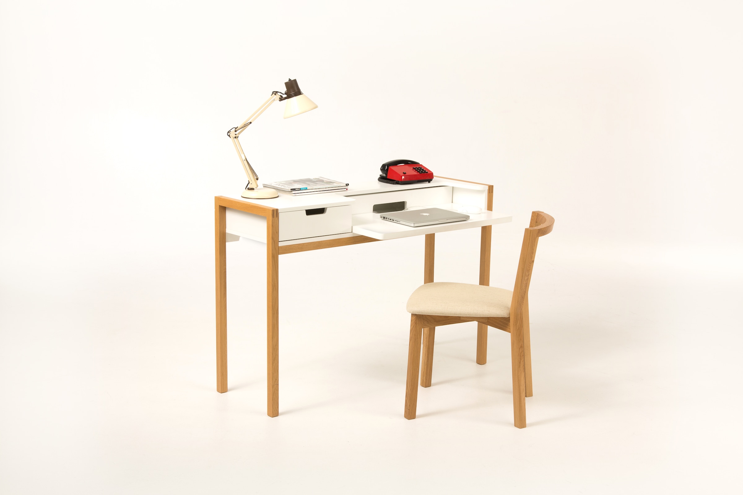 Woodman Schreibtisch "Farringdon", skandinavisches Design, Home Office, pra günstig online kaufen