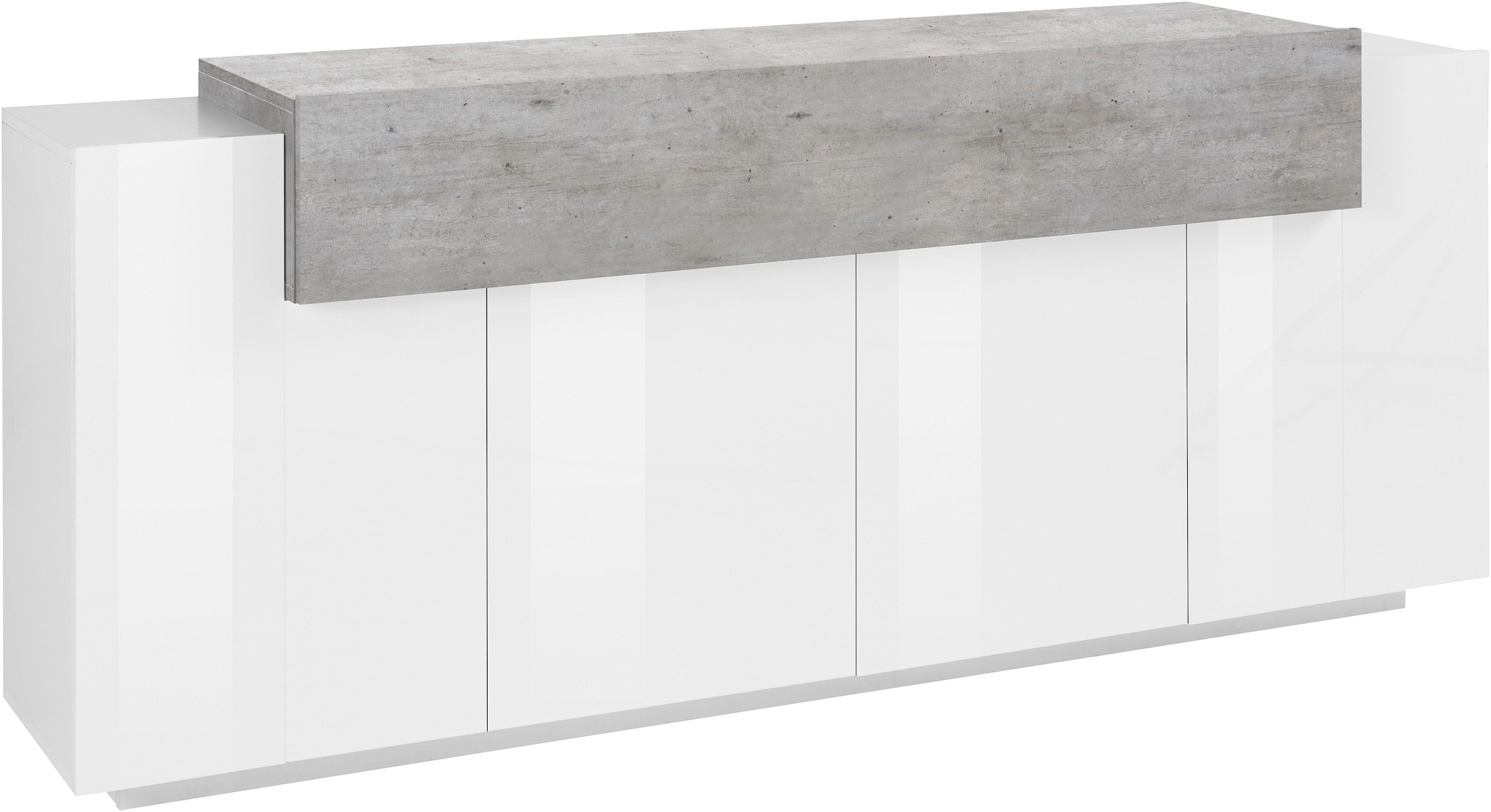 INOSIGN Sideboard "Coro, Kommode, Schrank, Kredenz, grifflos mit Einlegeböd günstig online kaufen