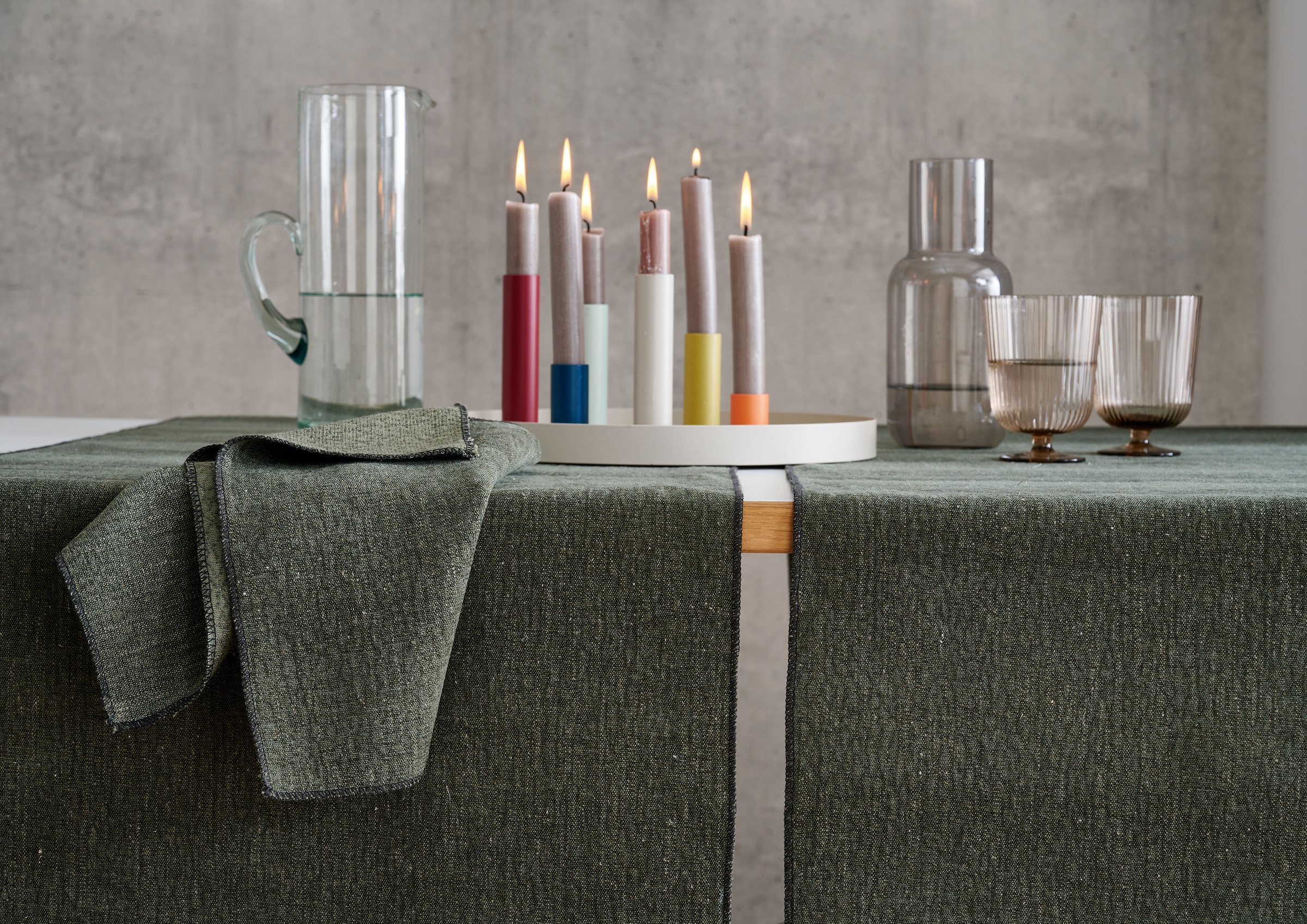 APELT Platzset »Stone« mit Kettelrand