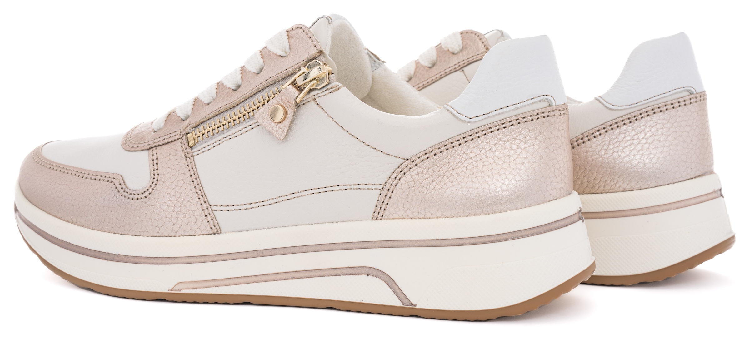 Ara Keilsneaker »SAPPORO«, Keilsneaker, Schnüschuh in Komfortweite H (= sehr weit)
