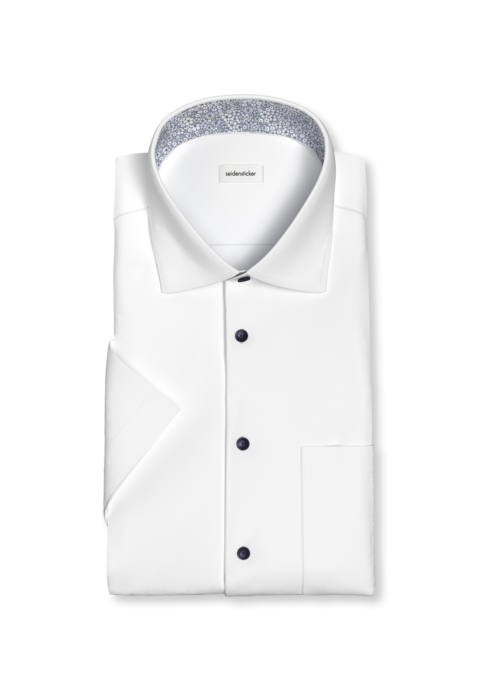 seidensticker Businesshemd »Regular« Regular Kurzarm Kentkragen Uni