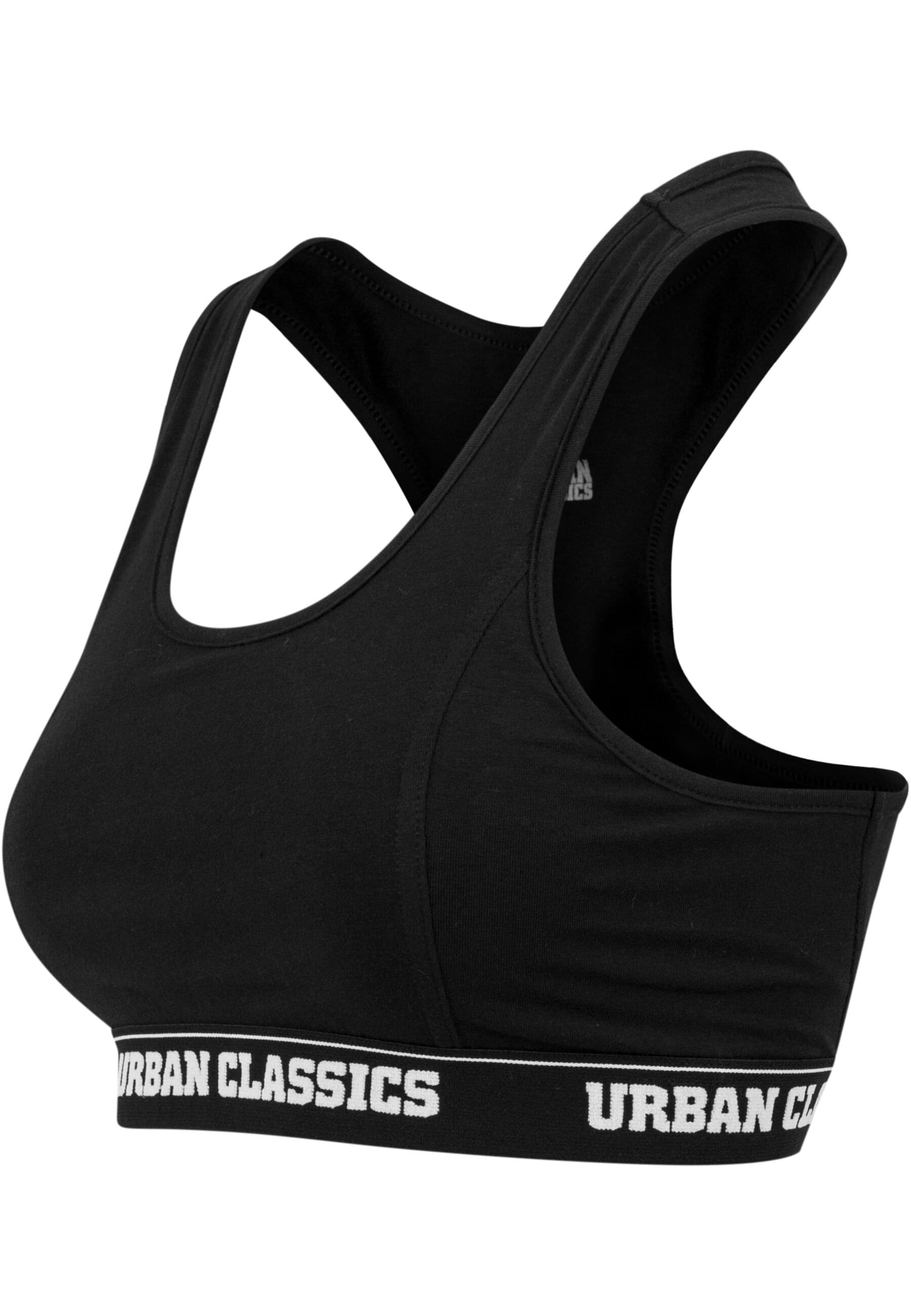 URBAN CLASSICS T-Shirt-BH »Urban Classics Damen Ladies Logo Bra«