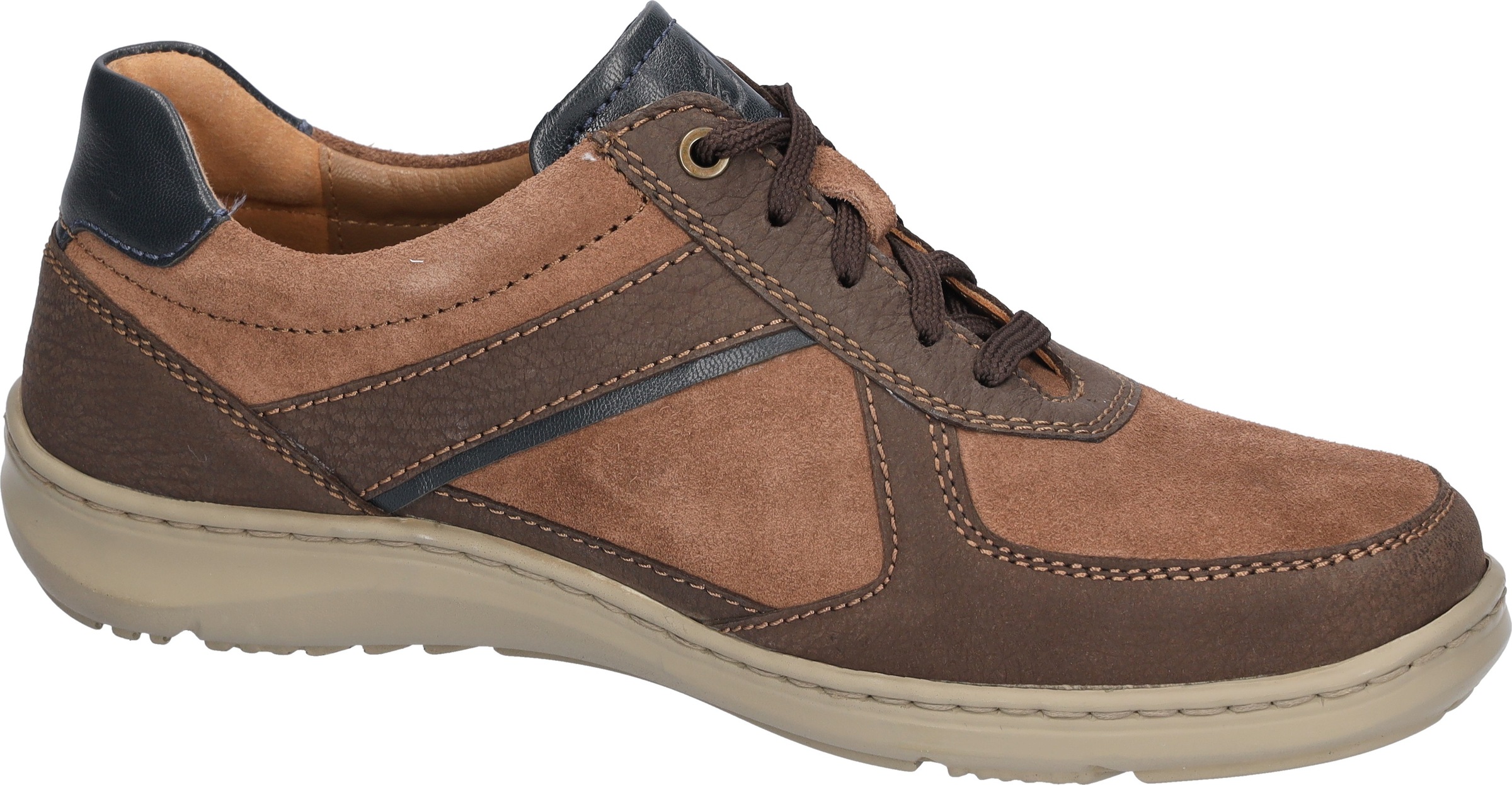 Waldläufer Schnürschuh »Herwig«  Sneaker, Bequemschuh mit Schnürung und Reißverschluss, H-Weite