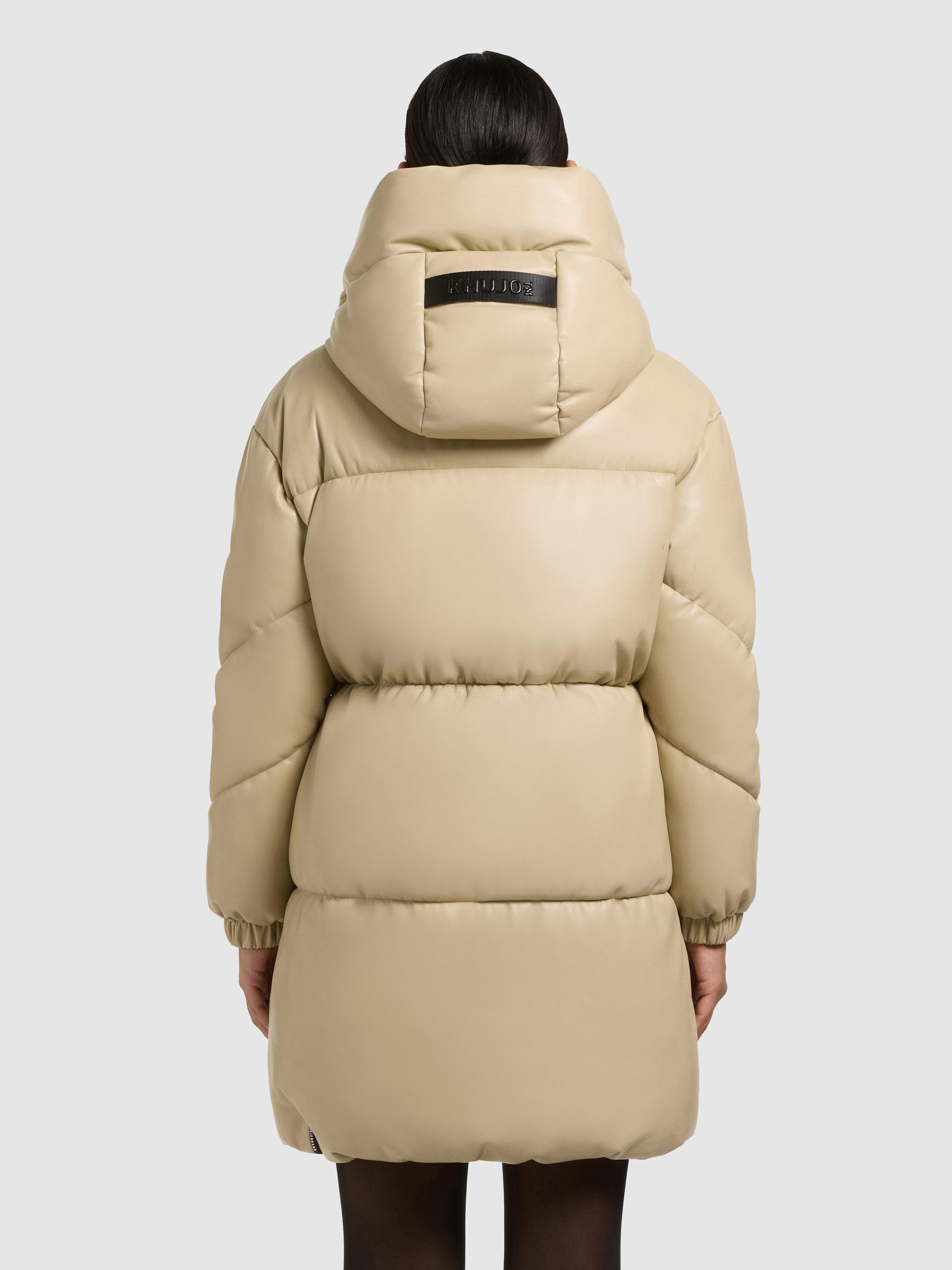 Thumbnail - khujo Wintermantel "Lorsa" Winter Steppmantel in Kunstlederoptik