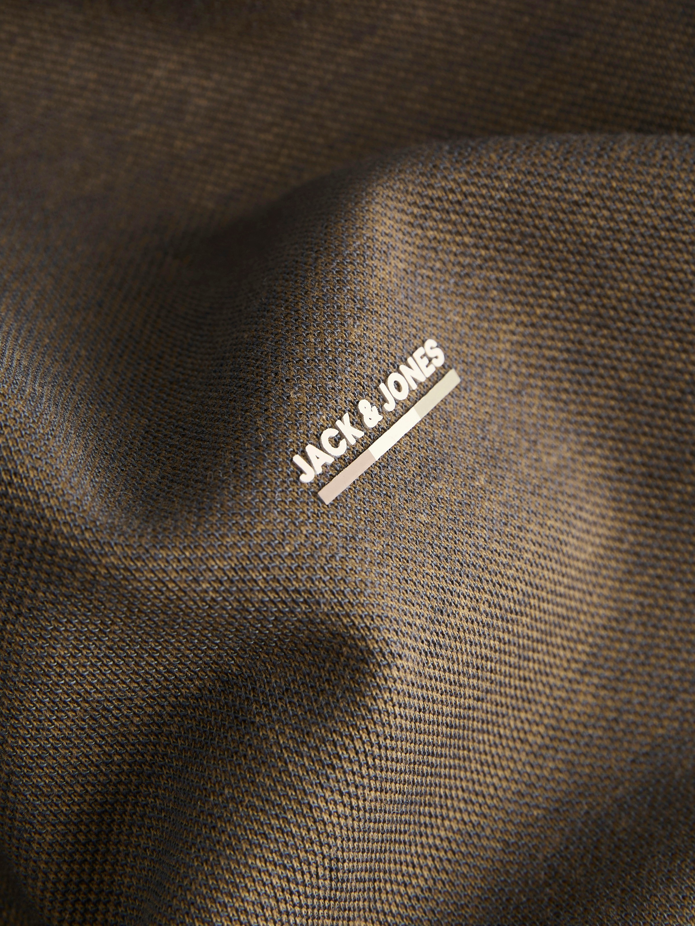 Jack & Jones Poloshirt »JPRBLUALVES SS POLO SN« mit Logo Stickerei
