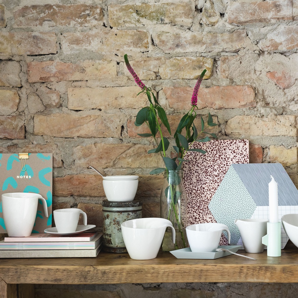 Villeroy & Boch Tasse "Espressotasse mit Untertasse Flow 100 ml weiß" günstig online kaufen