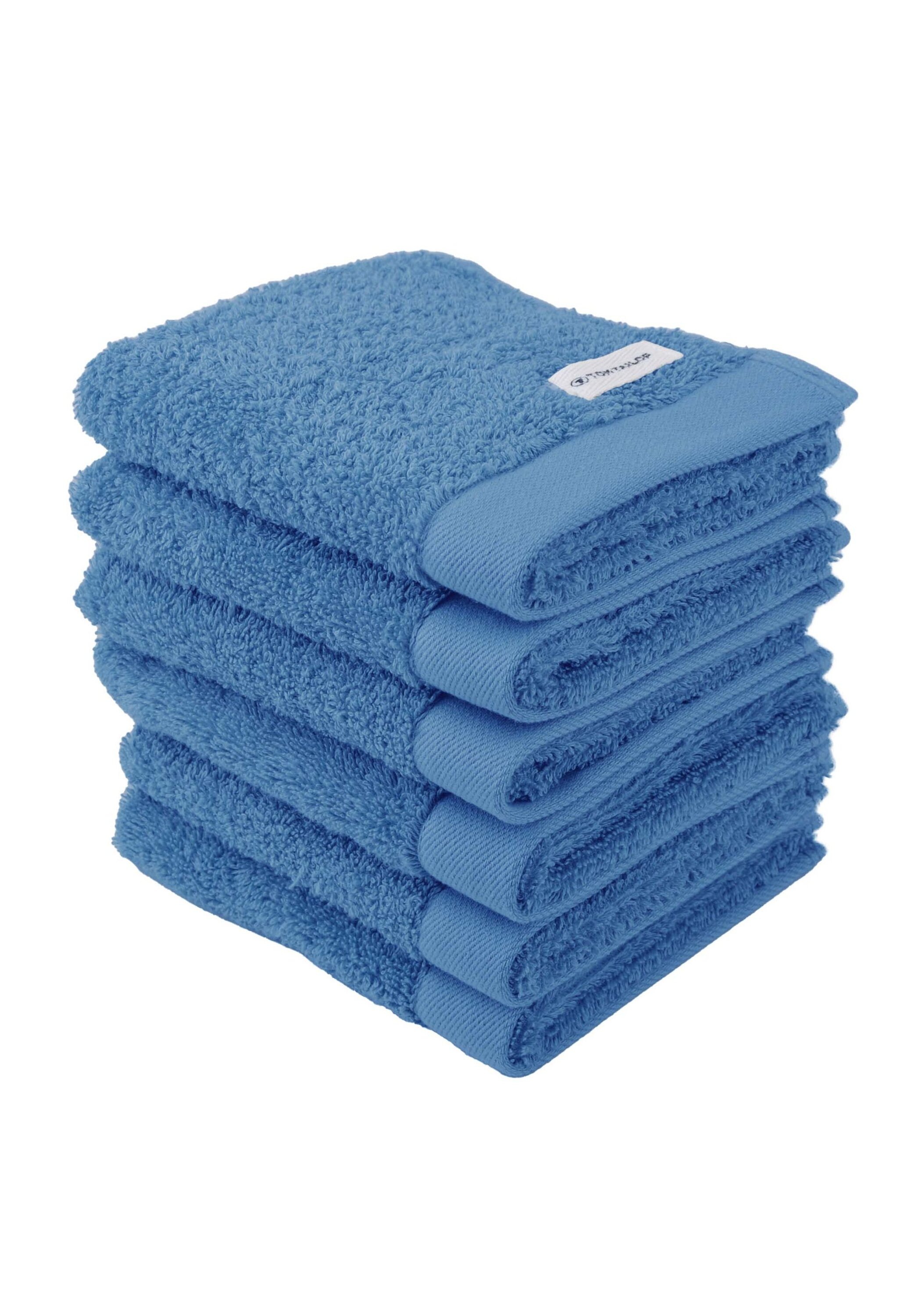 TOM TAILOR Gästehandtuch "Gästetuch Color Bath Guest Towel 6er Pack"