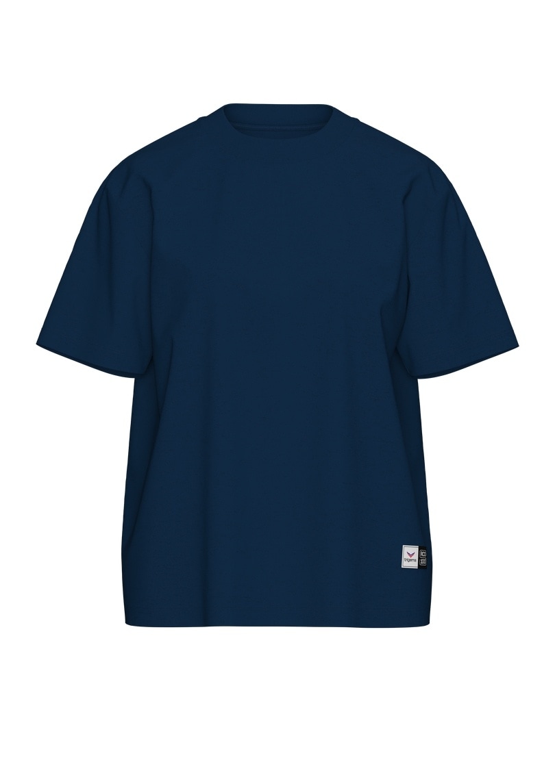 Trigema T-Shirt »TRIGEMA Damen Heavy-Shirt aus 100% recycelter Baumwolle« 1