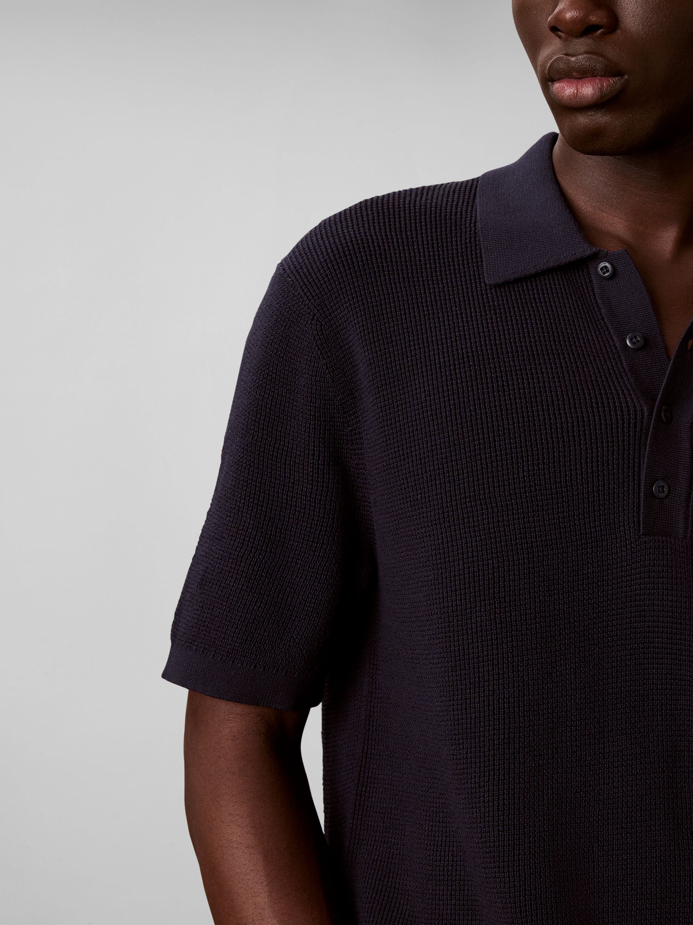 Calvin Klein Polokragenpullover Regular fit mit Polokragen