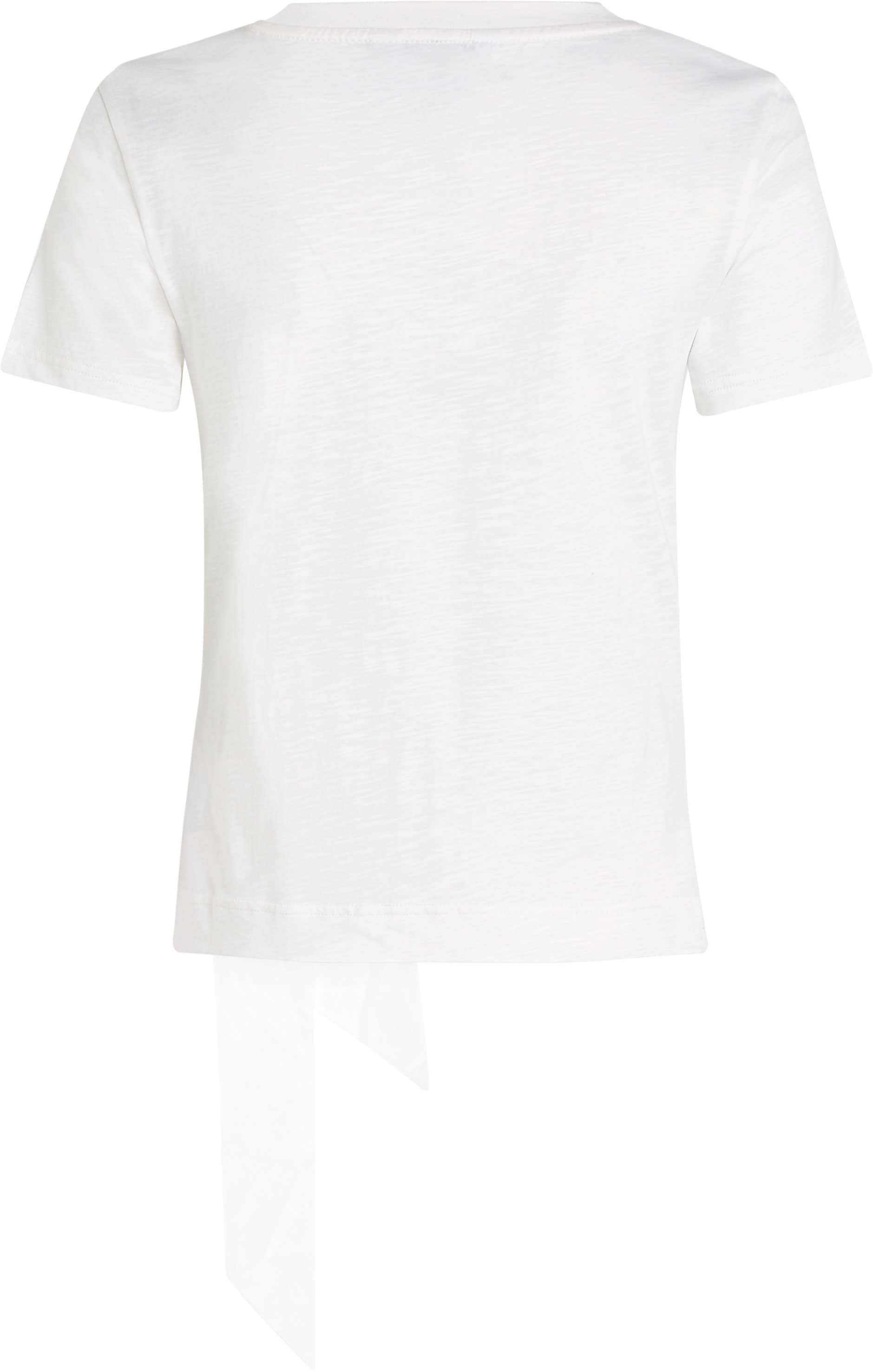 Tommy Hilfiger T-Shirt »KNOT BOAT-NK SS TEE«, in asymmetrischer Form