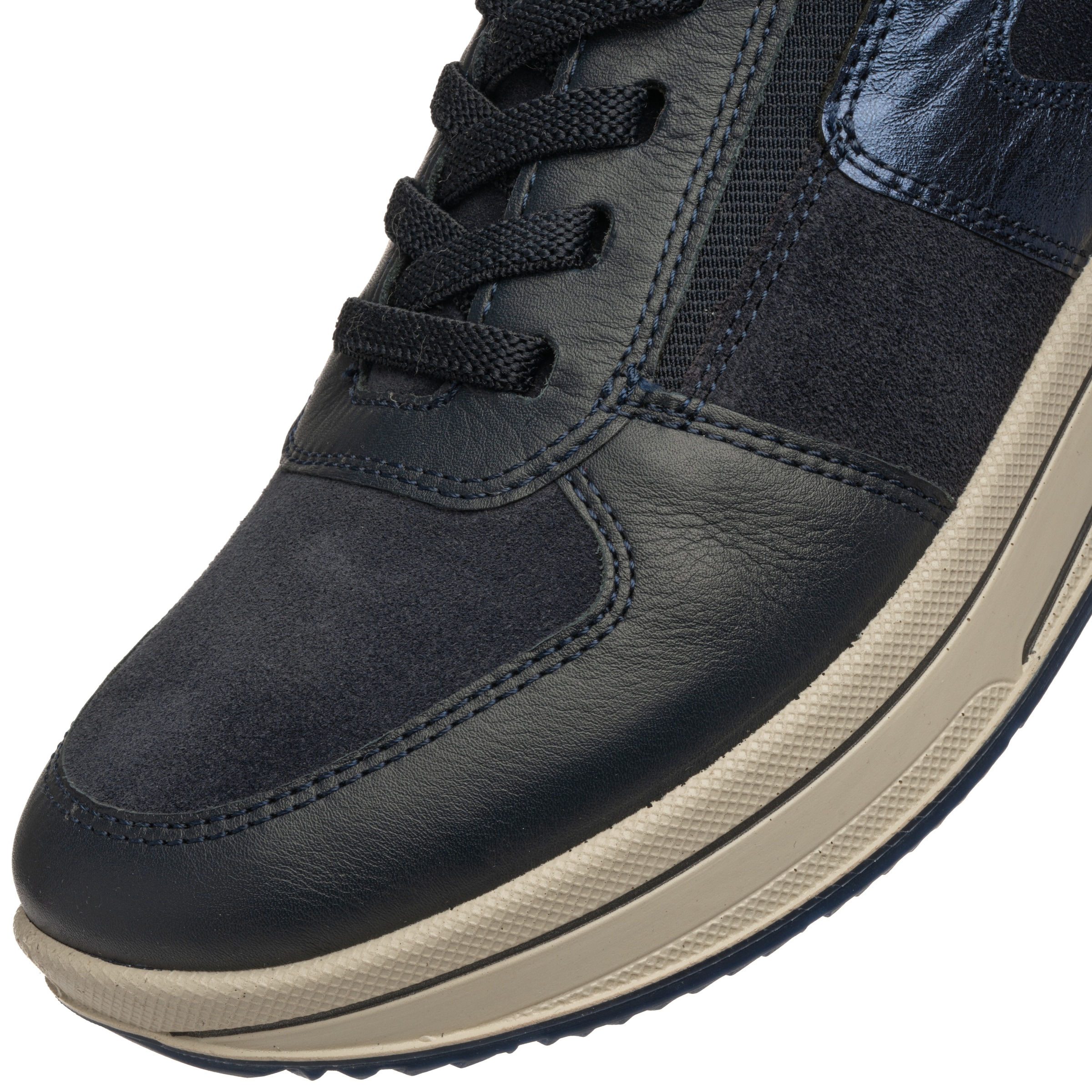 Ara Slip-On Sneaker »SAPPORO«  Freizeitschuh, Halbschuh, Schnürer in Komfortweite H (= sehr weit)
