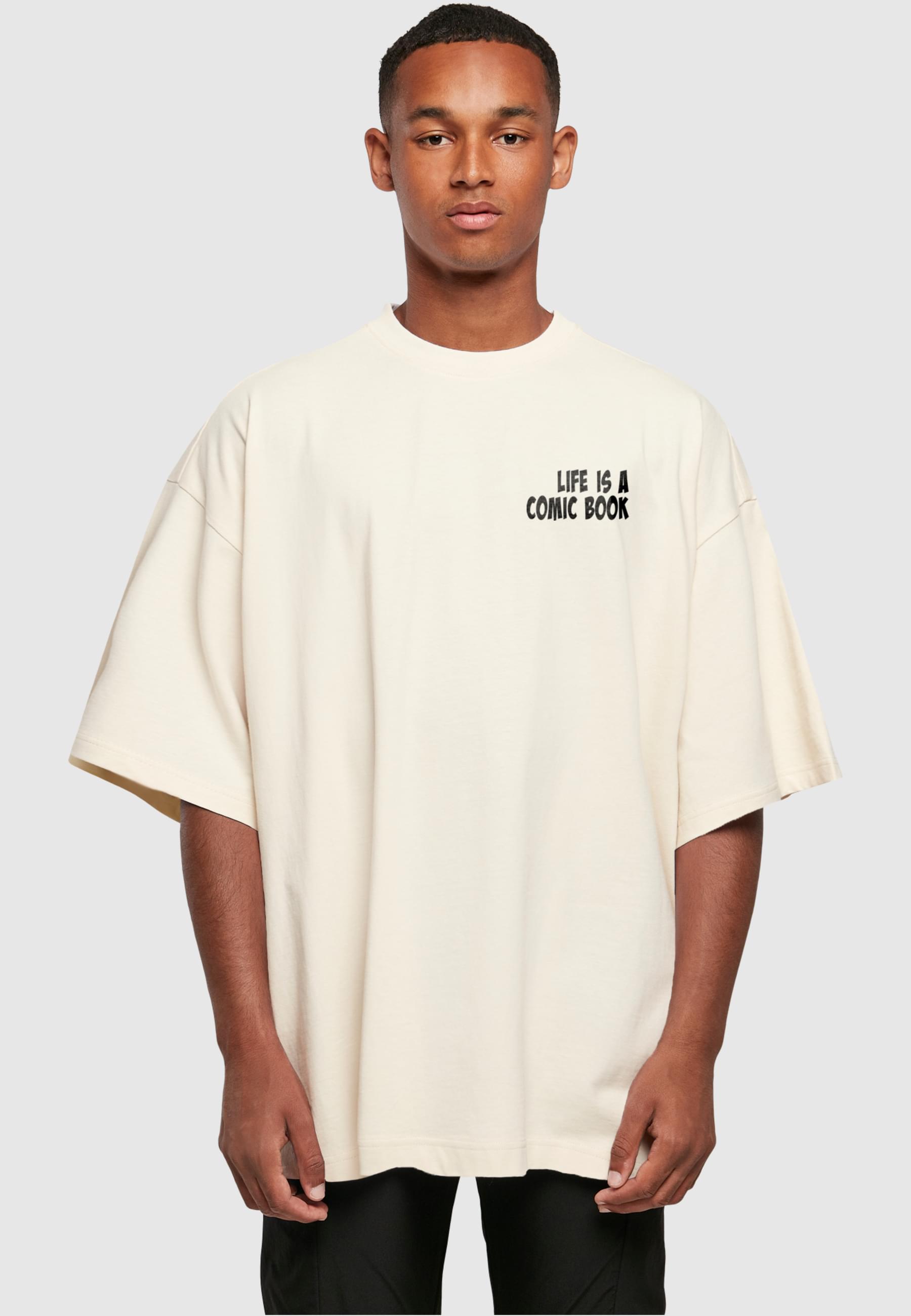 Thumbnail - Merchcode T-Shirt "Merchcode Herren Book Comic Huge Tee", (1 tlg.)