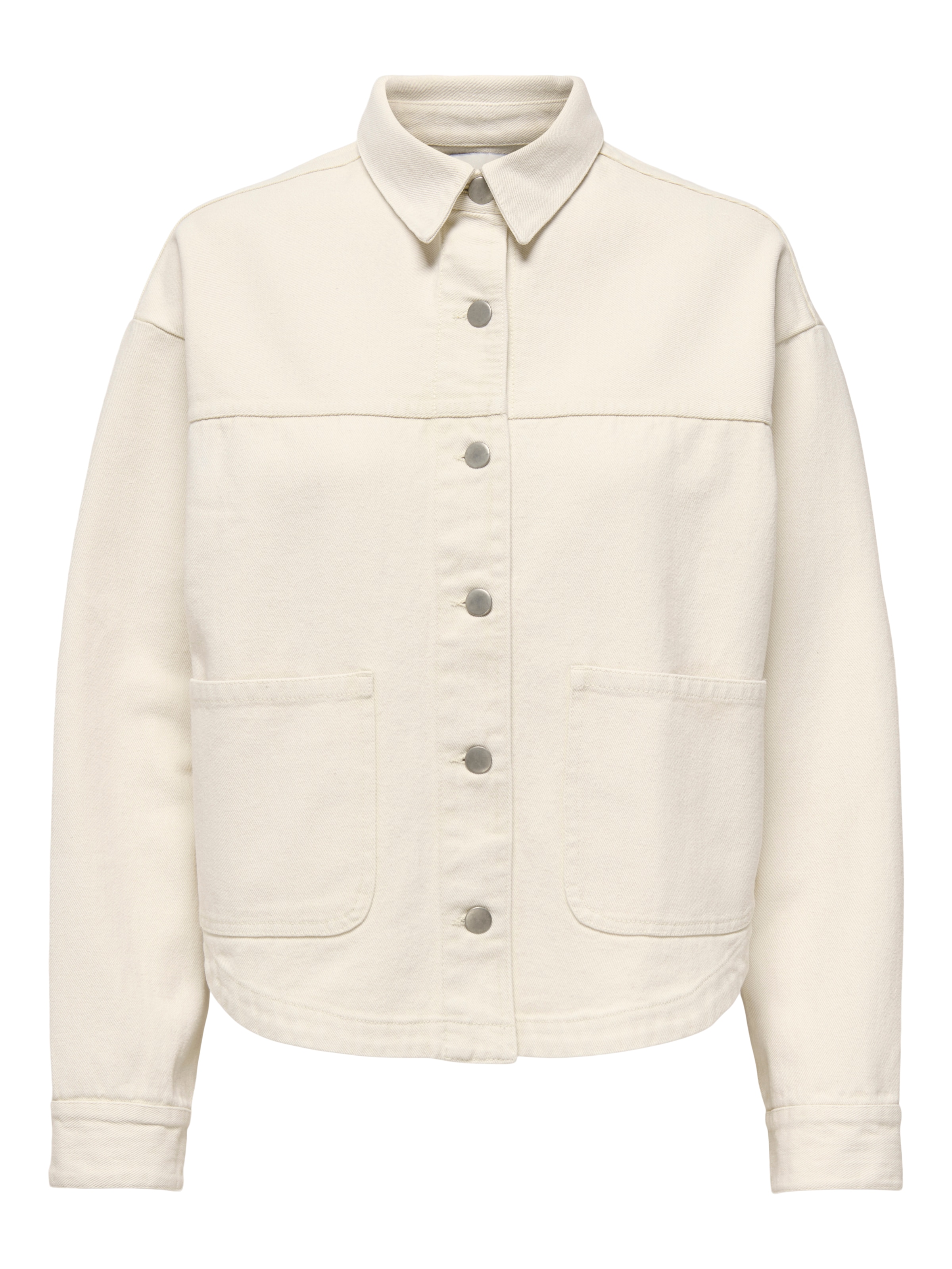 JDY Jeansjacke »JDYNOMA L/S SHACKET PNT DIA« Baumwolle, Denim Style