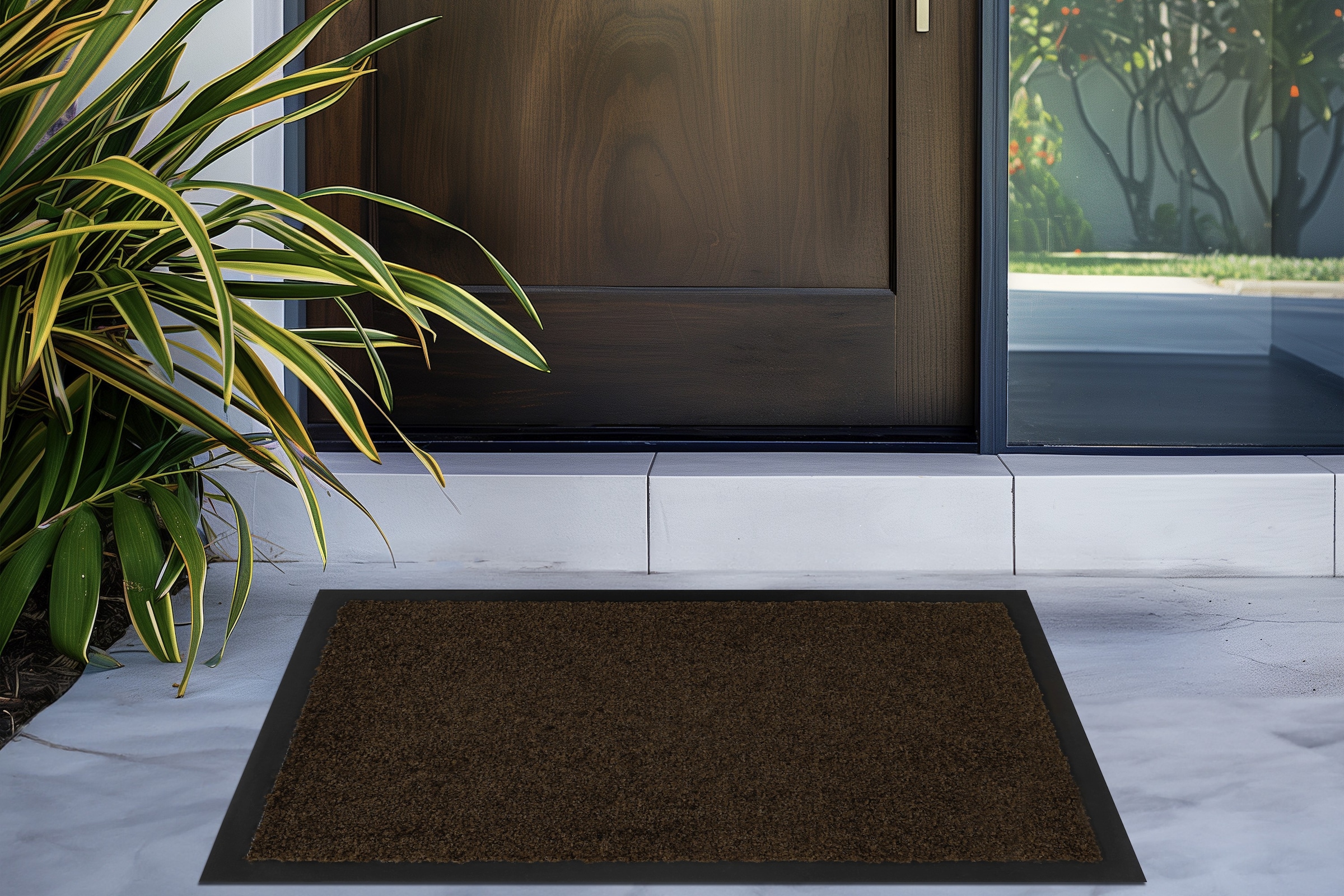 Kayoom Fußmatte "Light Entry 525" rechteckig 8 mm Höhe Türmatte, Schmutzfang, Eingang
