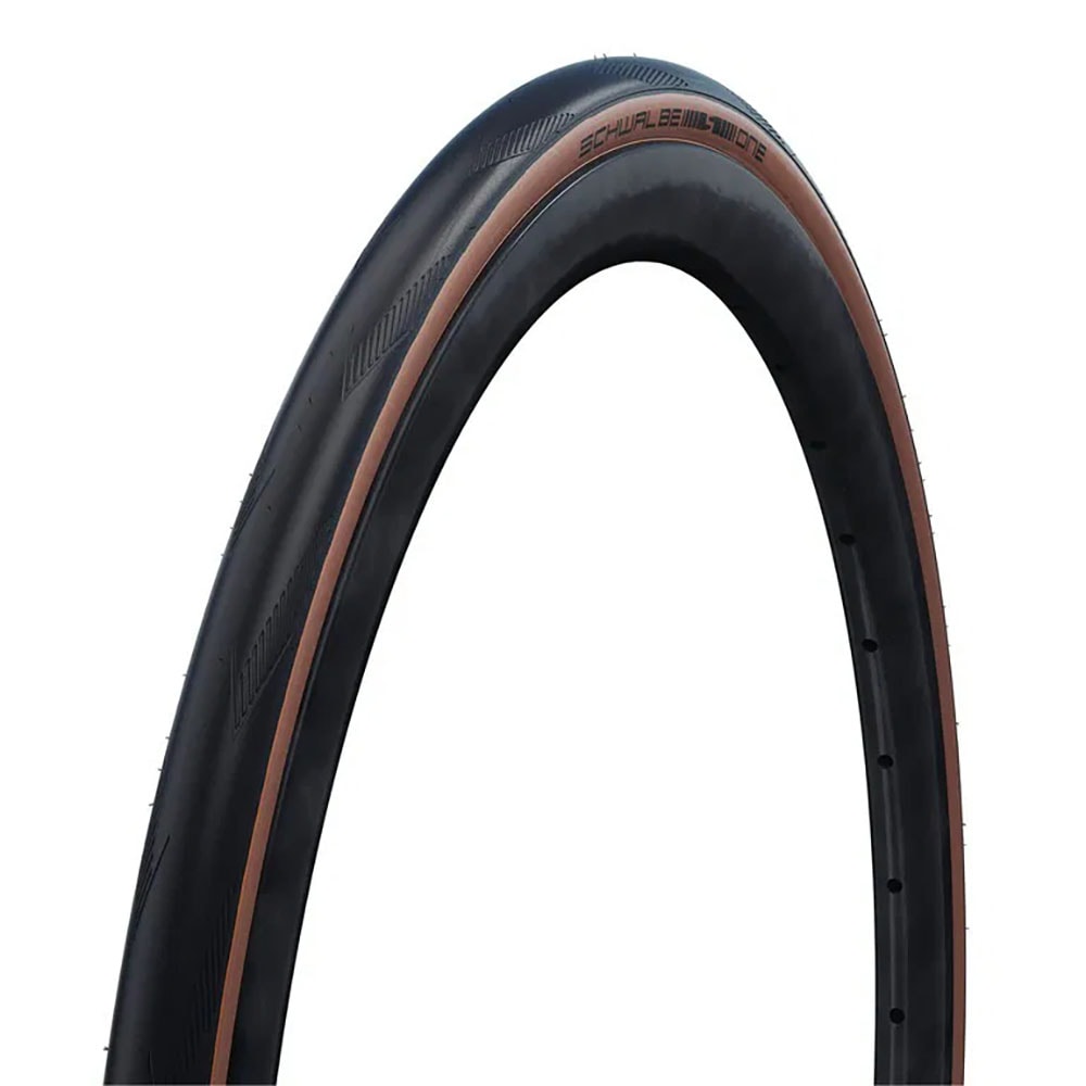 SCHWALBE Fahrradreifen "One HS462A TLE", 28schwarz, bronze, Fahrradreifen