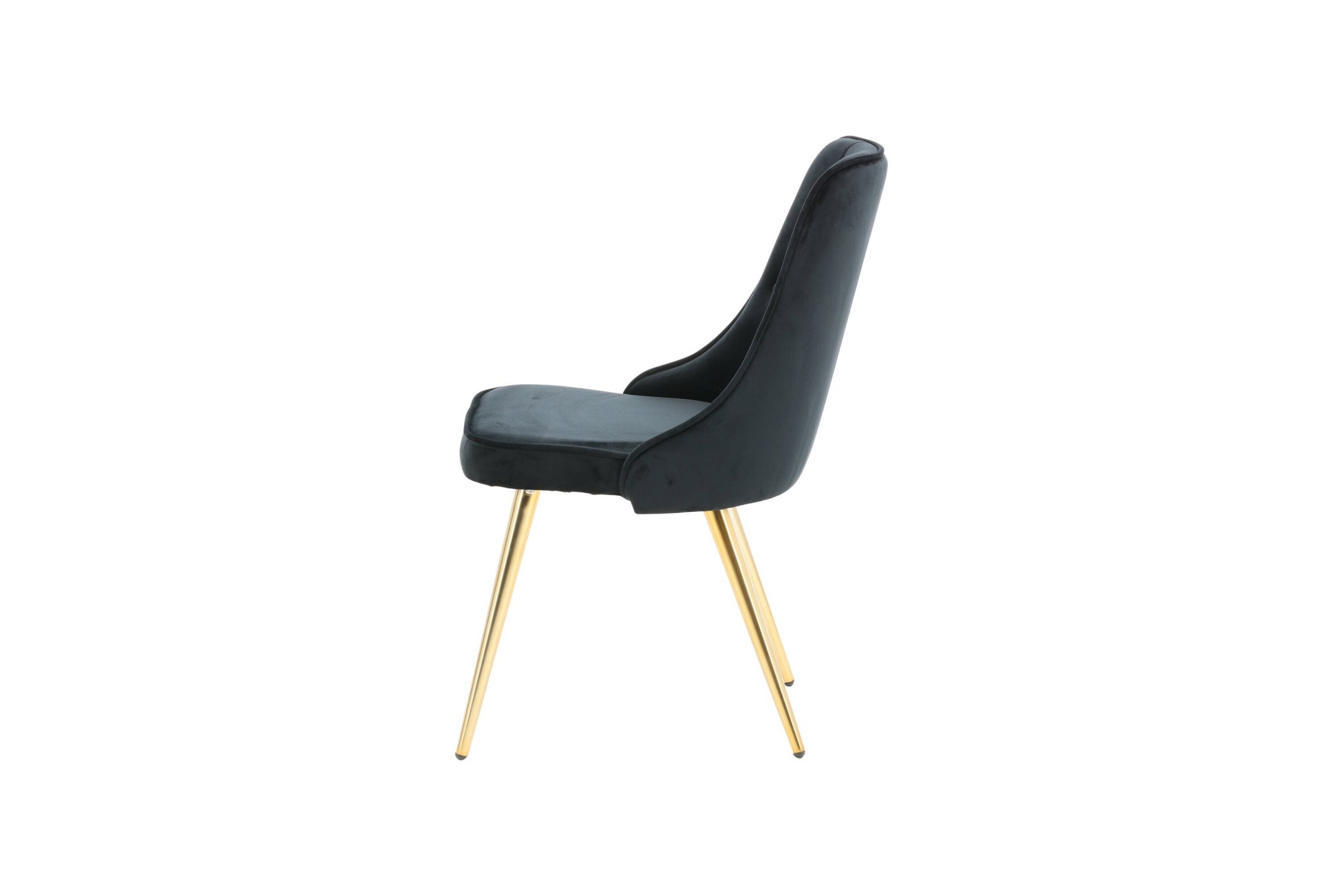 Venture Home Esszimmerstuhl »Velvet Deluxe, 2er-Set Esszimmerstühle in Hellgrau, 150 kg belastbar« () Polsterstuhl, weicher Bezug, Knöpfe, dekorative Steppung, edel