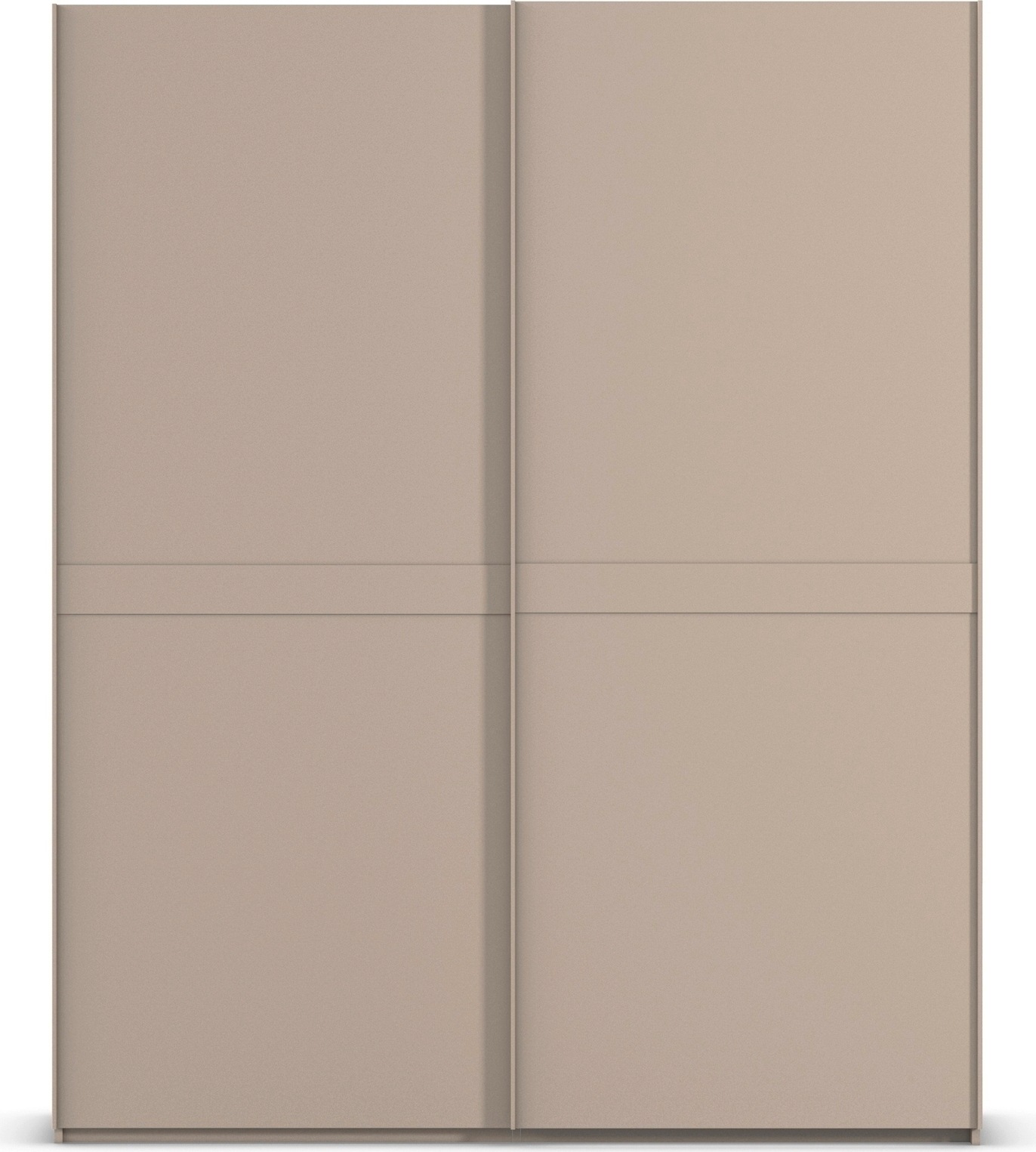 rauch Schwebetürenschrank »Kleiderschrank Schrank Garderobe Schlafzimmerschrank SCALE-LINE«, edle Optik mit Bauchbinde in Korpusfarbe Dekorfront MADE IN GERMANY