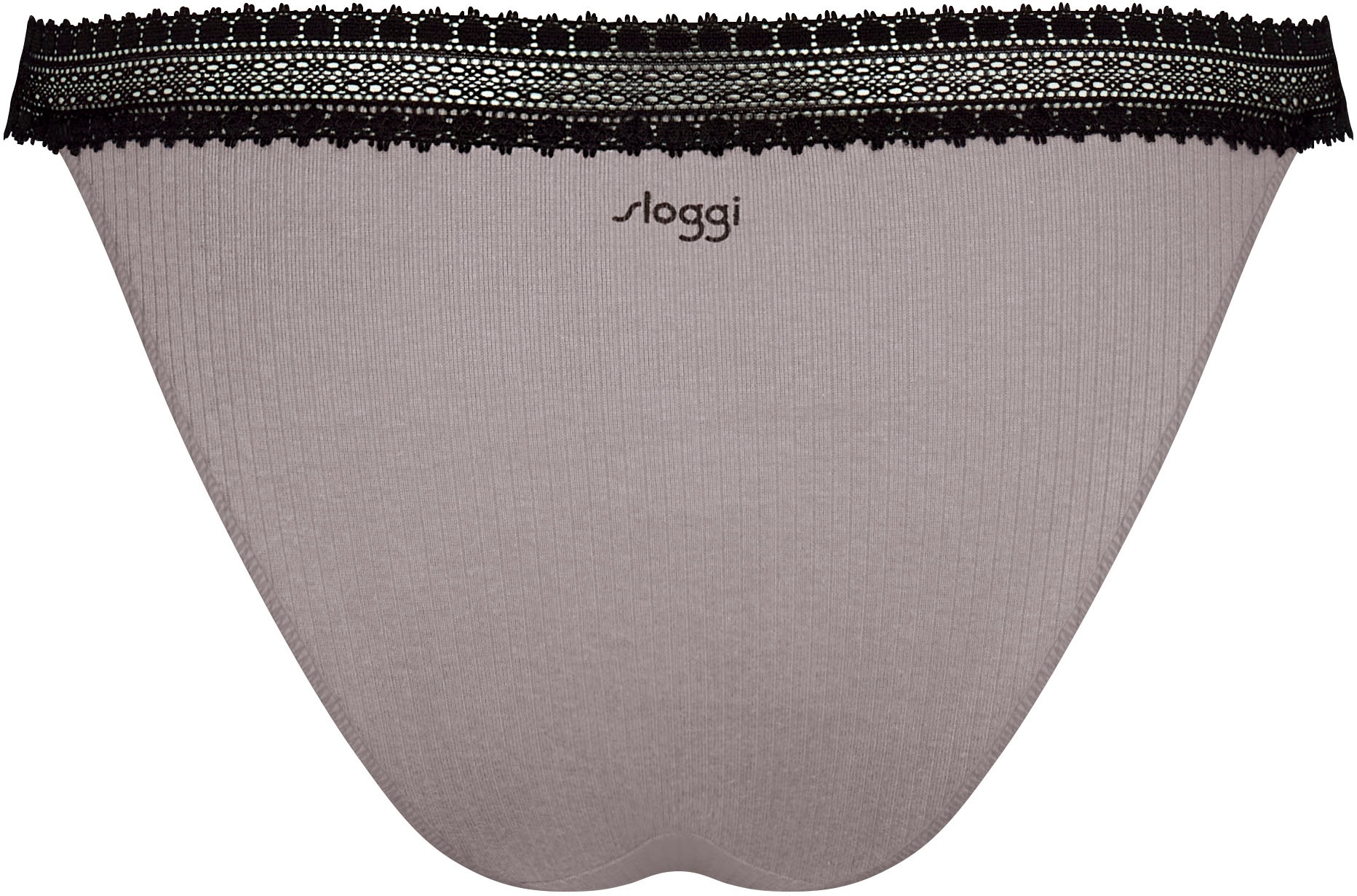 sloggi Slip »GO Ribbed R Tanga C2P«, (2er Pack), Rippstruktur