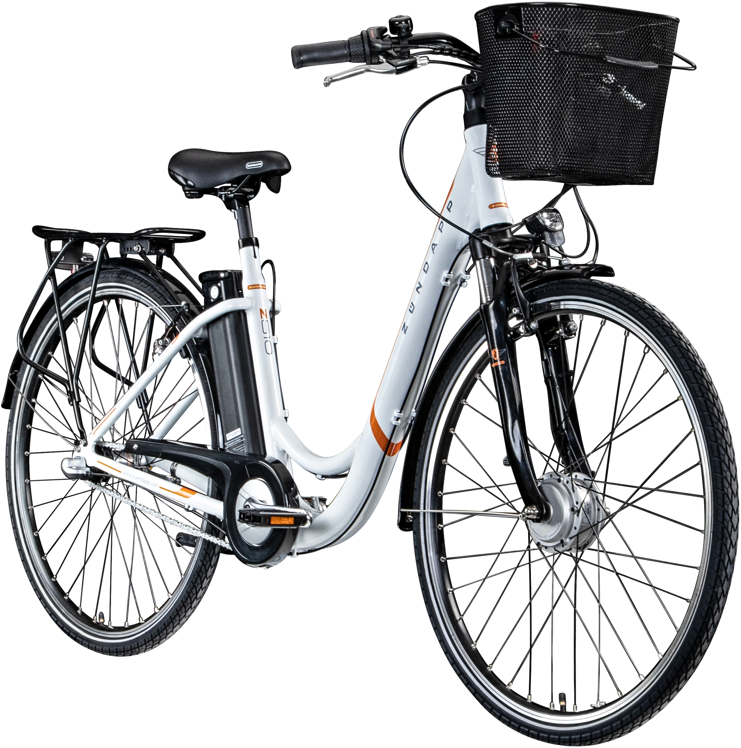 Zündapp E-Bike »Z510«, 3 Gang, Shimano, Nexus SC-3C41, Frontmotor 250 W