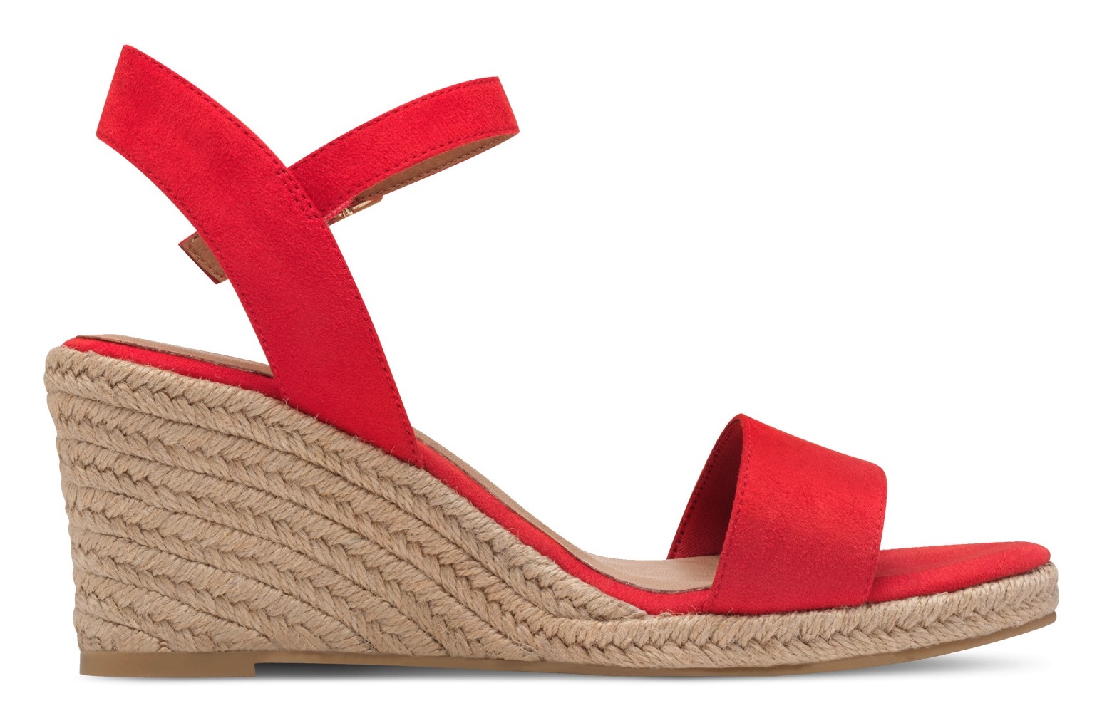 Tamaris Keilsandalette, Sommerschuh, Sandale, Keilabsatz, mit verstellbarem Riemchen
