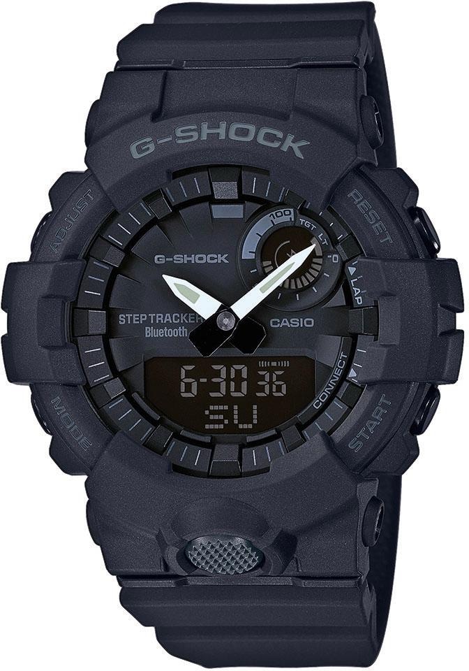 CASIO G-SHOCK Smartwatch »GBA-800-1AER«, Quarzuhr,Armbanduhr Herrenuhr,Schrittzähler,bis 20 bar wasserdicht)