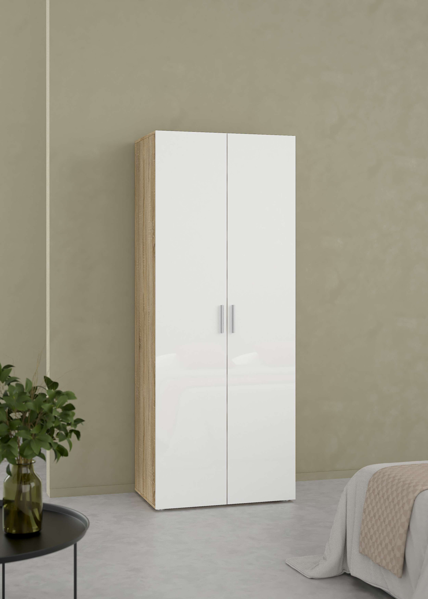 Home affaire Kleiderschrank "Pepe Drehtürenschrank, Stauraum" Breite 79 oder 118 cn, Höhe 200,9 cm