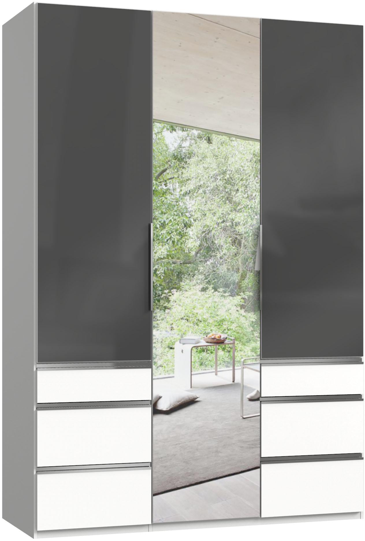 Wimex Kleiderschrank "Level by fresh to go", mit Glas-und Spiegeltüren