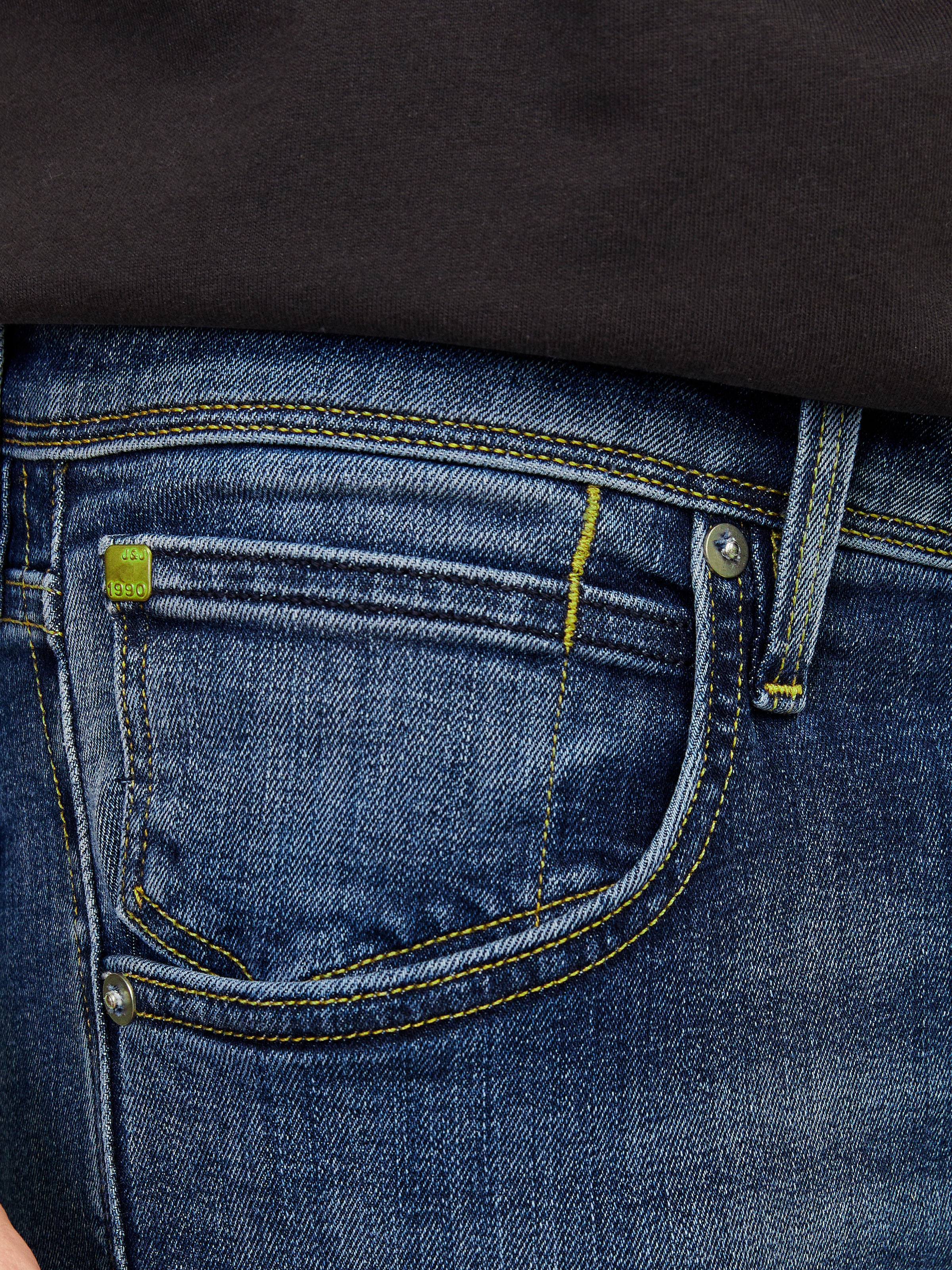 Jack & Jones PlusSize Slim-fit-Jeans »JJIGLENN JJFOX 50SPS CB 036 NOOS PLS«