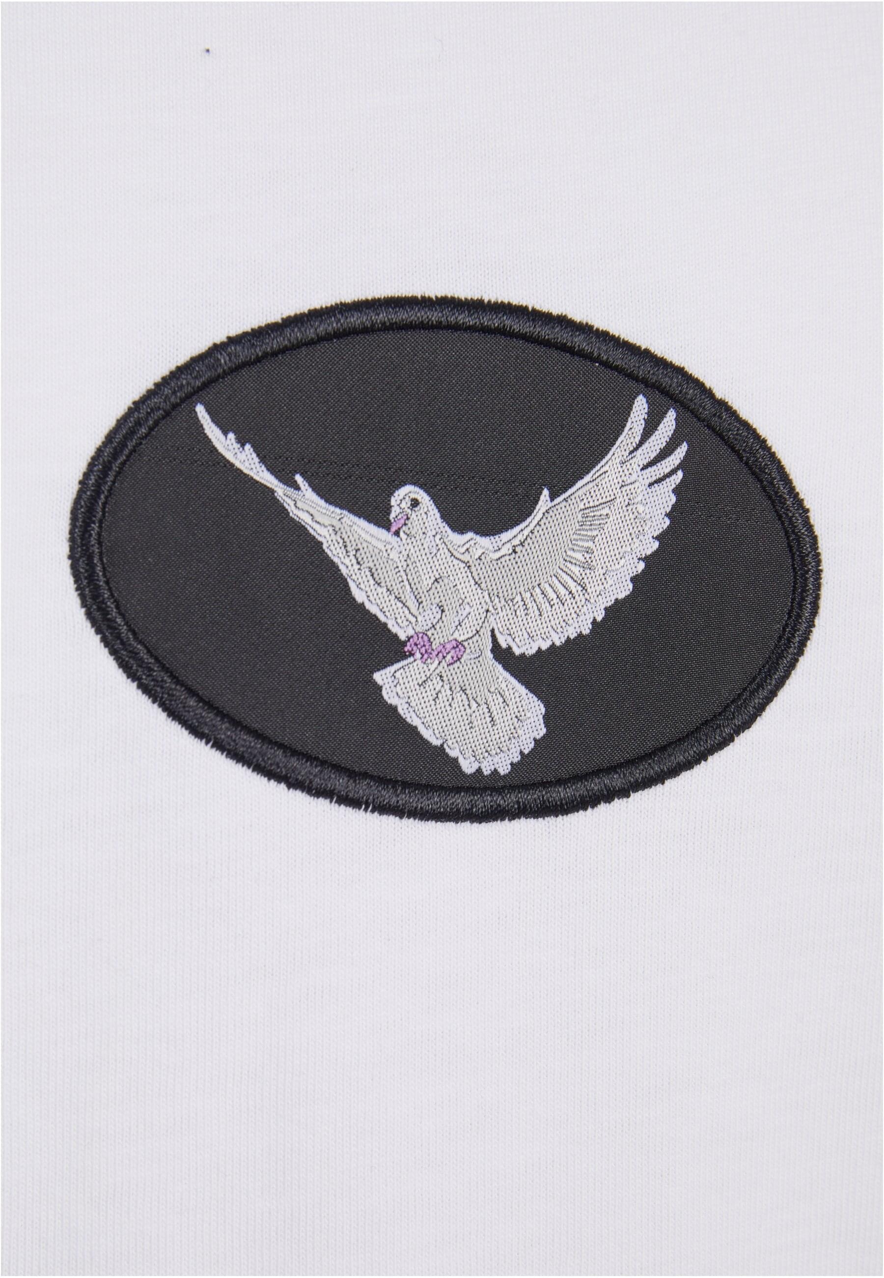 MisterTee Kurzarmshirt »MisterTee Herren Dove Patch Tee«, (1 tlg.)