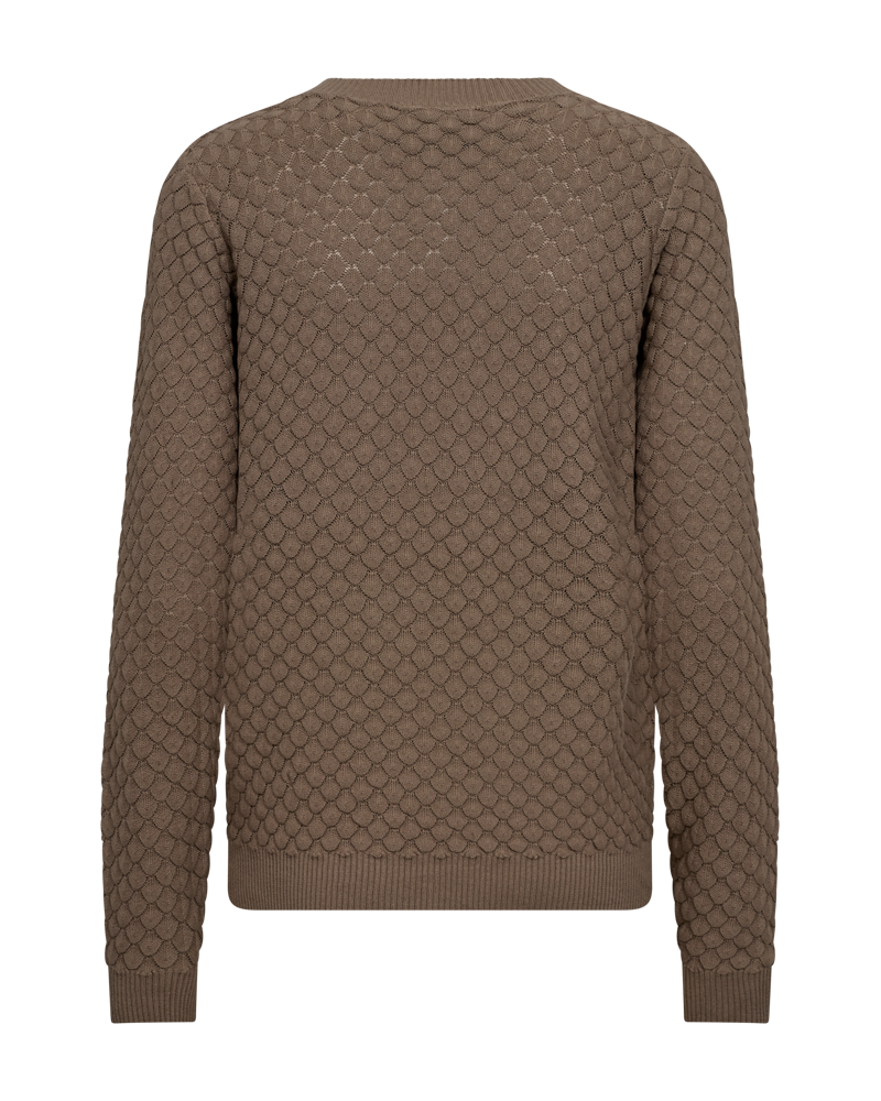 FREEQUENT Strickpullover "FQDODO", mit feinster Lochstickerei günstig online kaufen