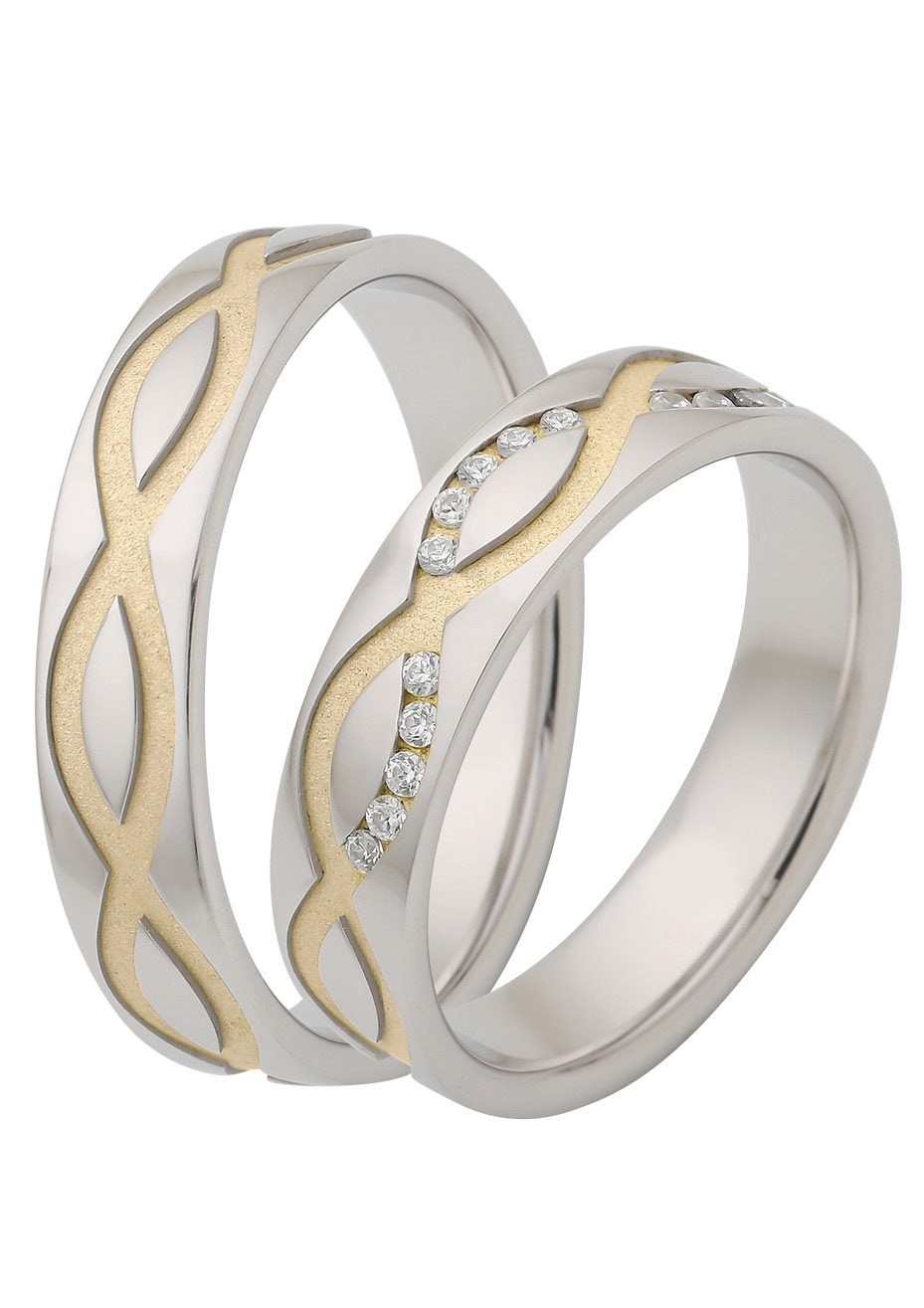 Firetti Trauring mit Gravur »Schmuck Geschenk Hochzeit \