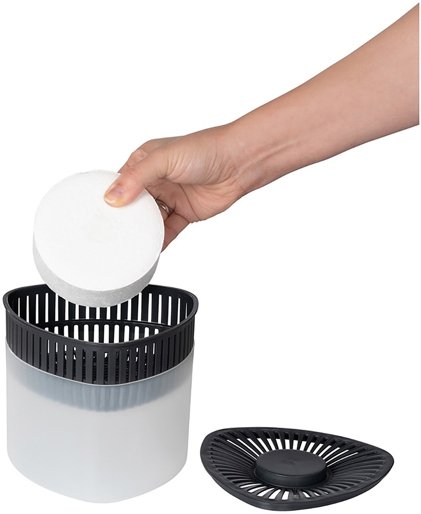 WENKO Luftentfeuchter "Modell Prisma" für 40 m³ Räume mit 2 x 500 g Entfeuc günstig online kaufen