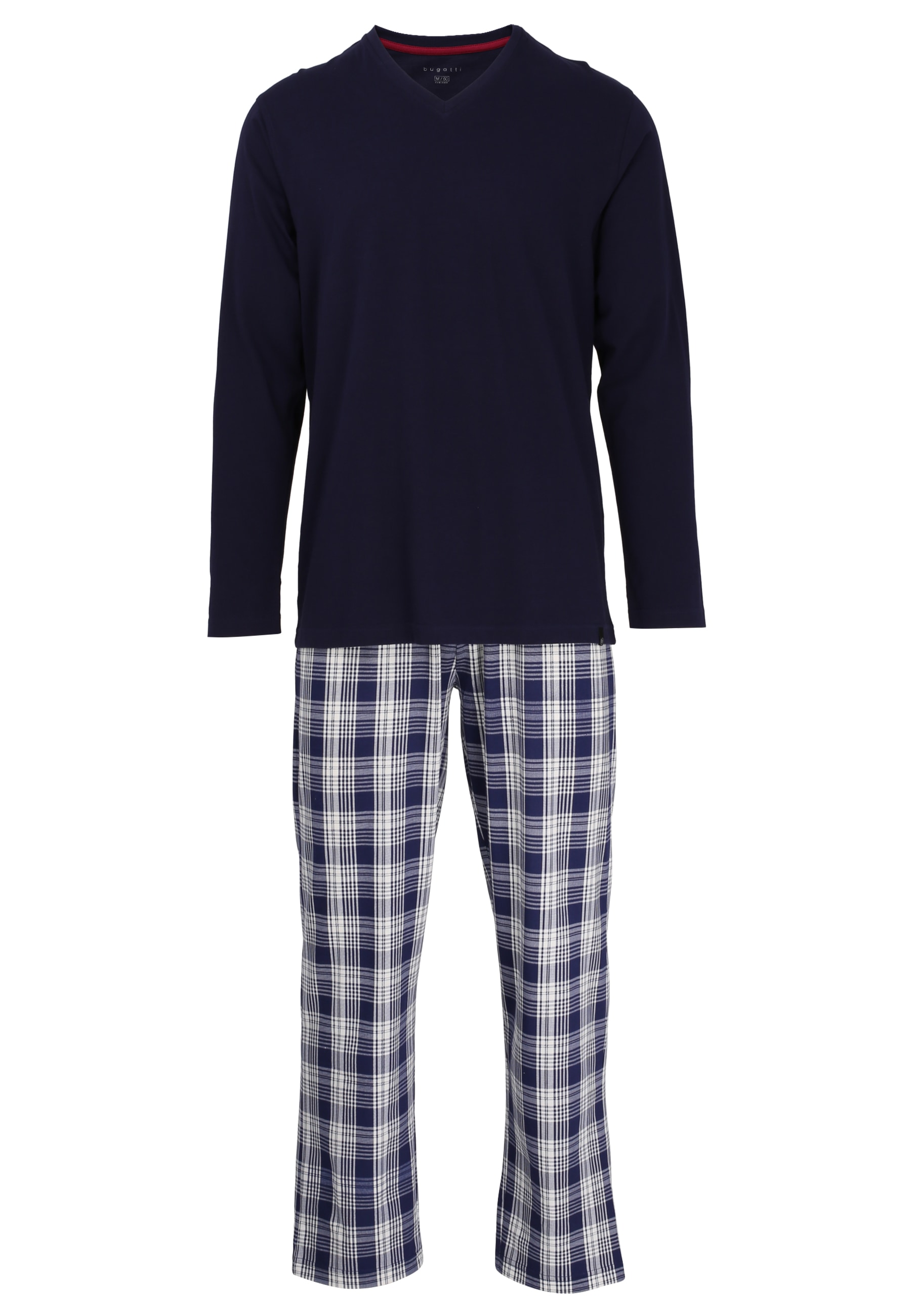 bugatti Pyjama "Genua", (2 tlg.), mit klassischem Design günstig online kaufen
