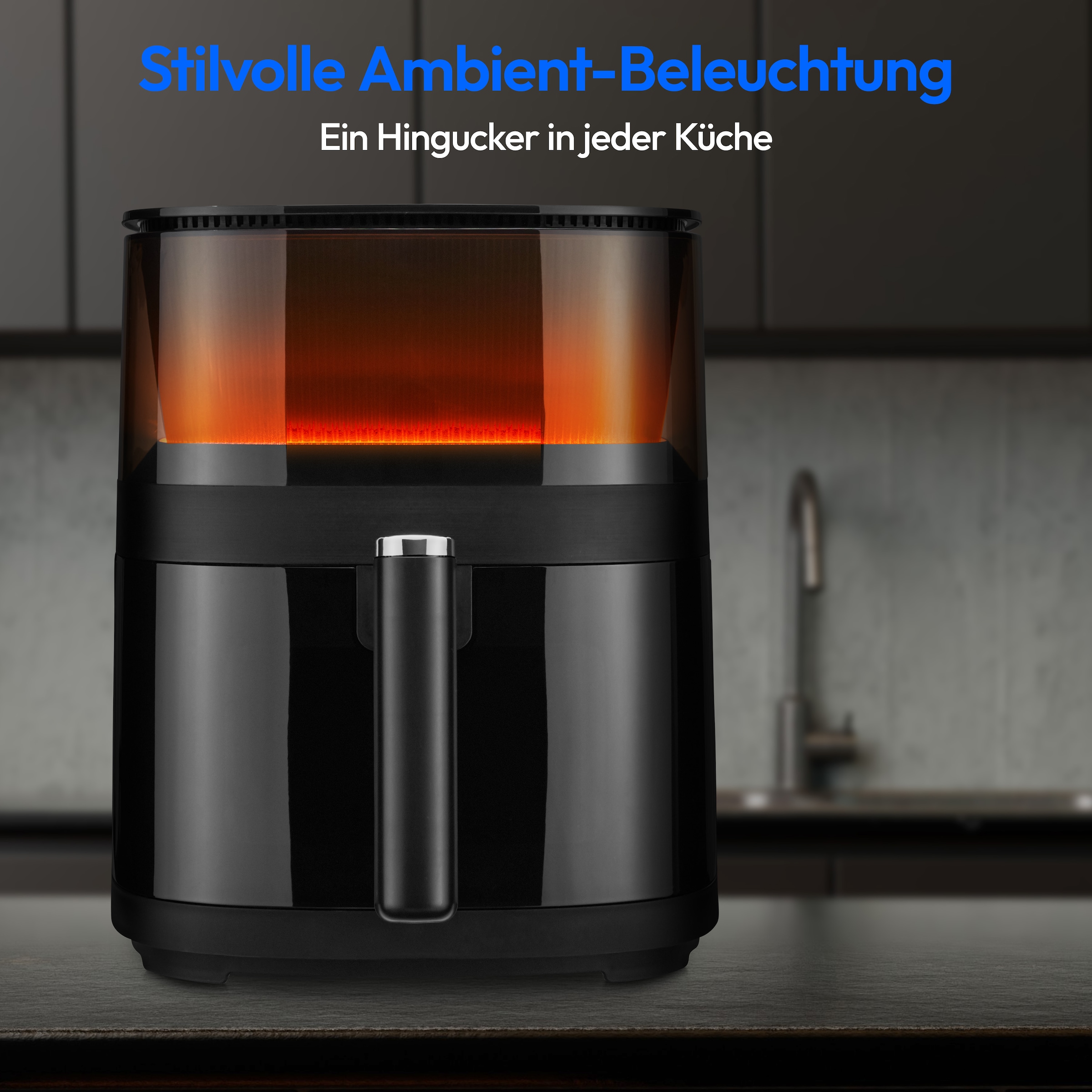 Medion® Heißluftfritteuse »X10 XL (MD 11780), 5 L, 10 Automatikprogramme, Wassersprayfunktion«, 1500 W, Temperatur einstellbar 80 - 230 °C, ILAG Beschichtung, Timer