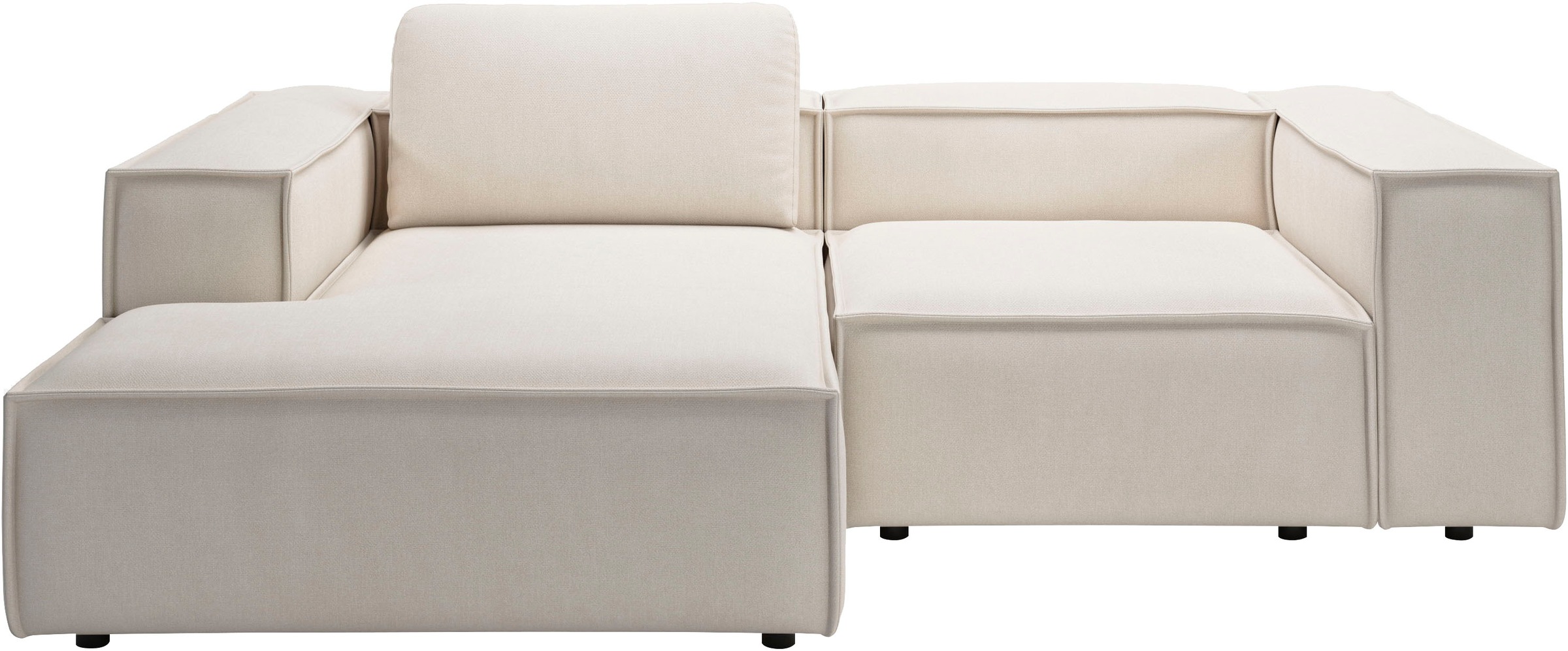 Home affaire Ecksofa "Watertown, kompakte L-Form, 246 cm breite für kleiner günstig online kaufen