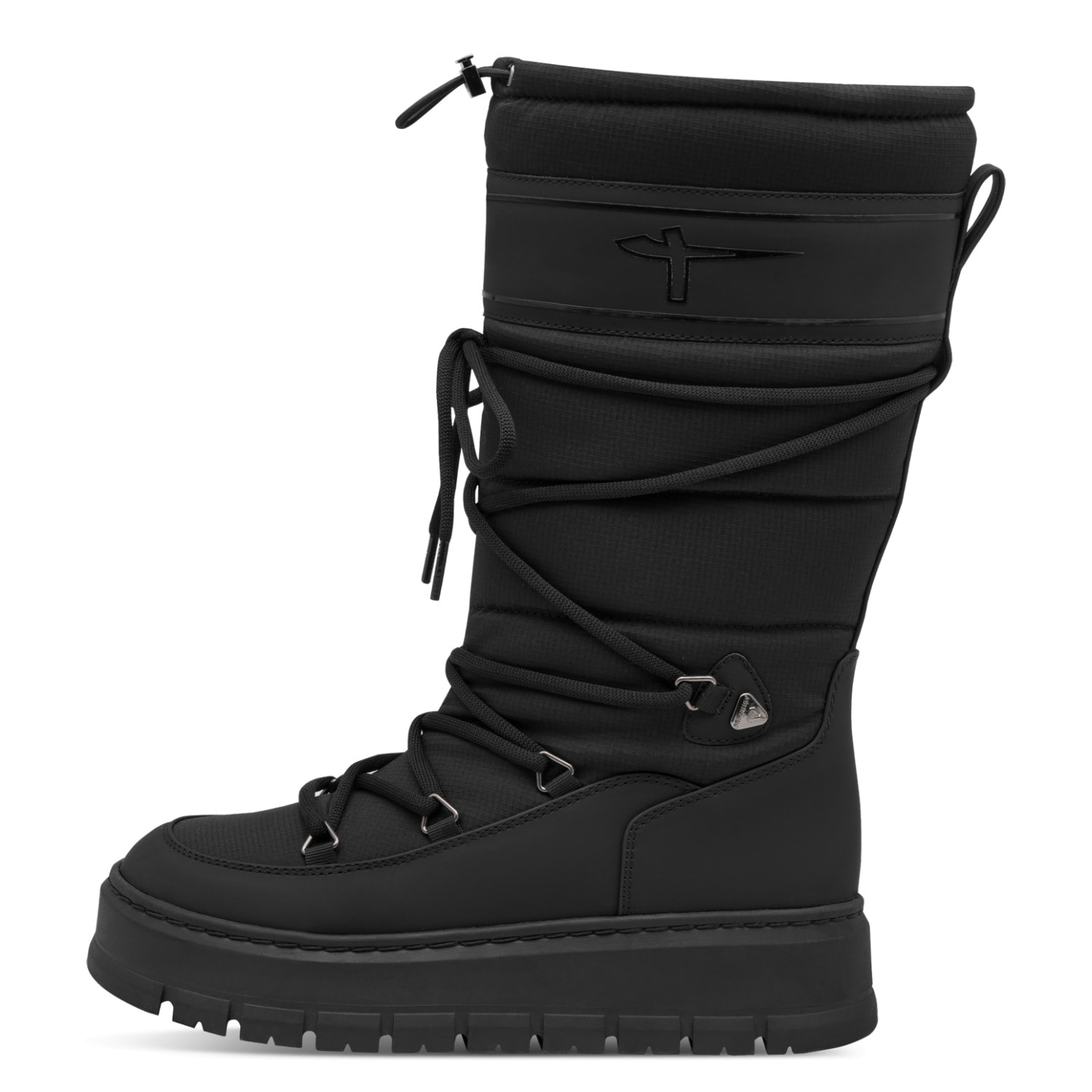 Tamaris Winterstiefel  Plateau, Schnürsstiefel, mit Ösen und aufgesetzer Schnürung