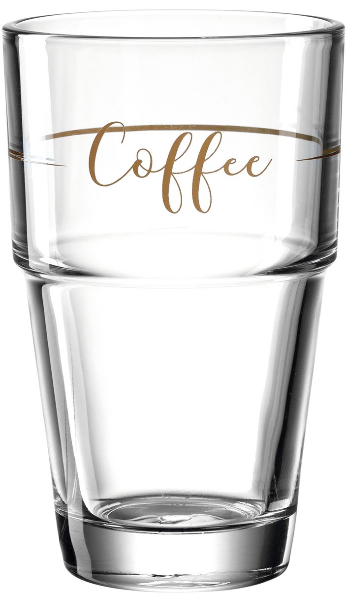 LEONARDO Latte-Macchiato-Glas "Gläser-Set SOLO "Coffee"" 410 ml, 6-teilig günstig online kaufen
