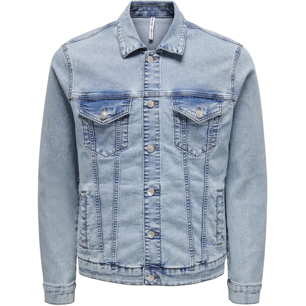 ONLY & SONS Jeansjacke »ONSCOIN L. BLUE 4334 JACKET«