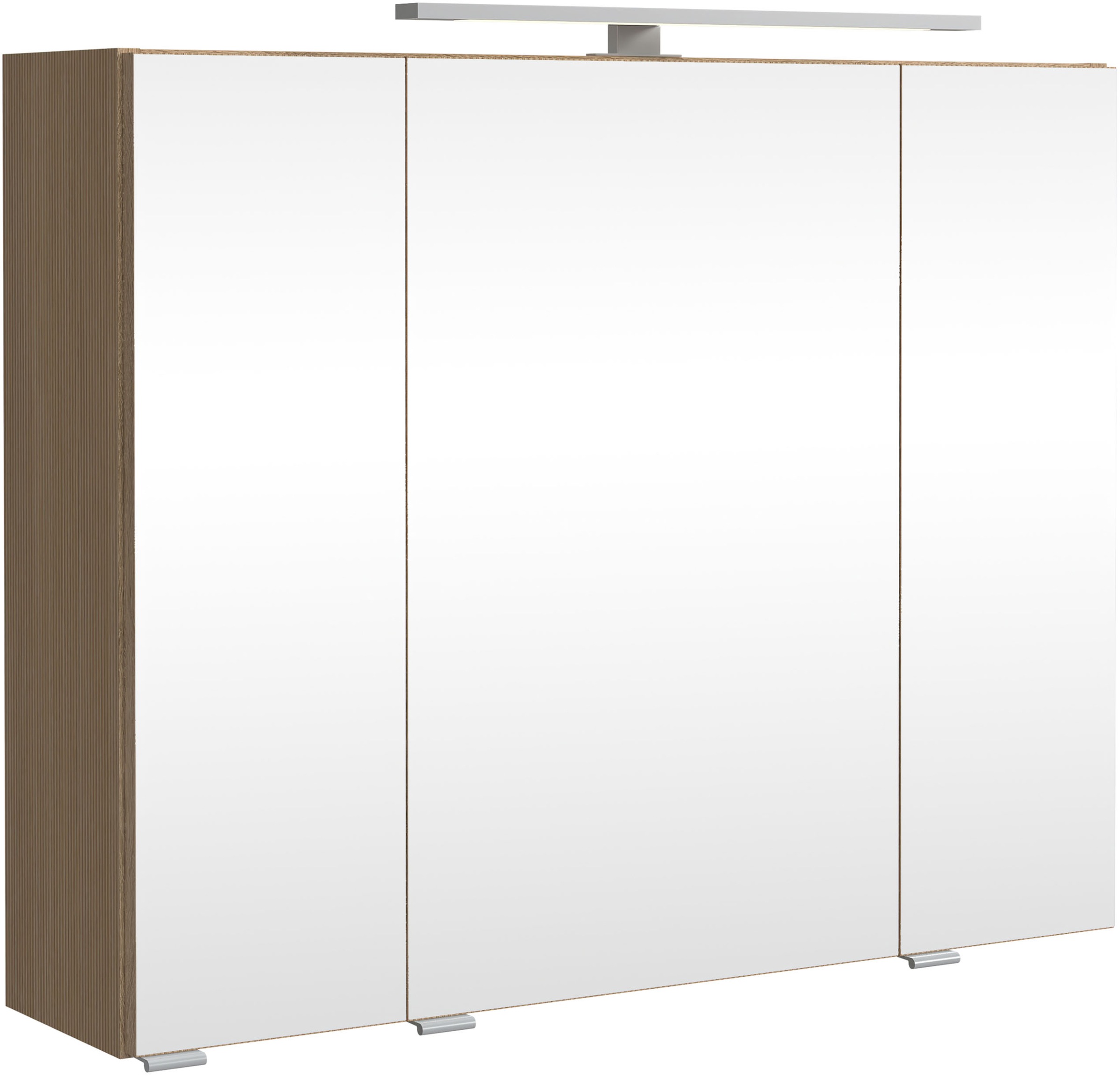 welltime Badmöbel-Set »Eixo«, Set 140 cm breit, Badmöbel mit LED-Beleuchtung