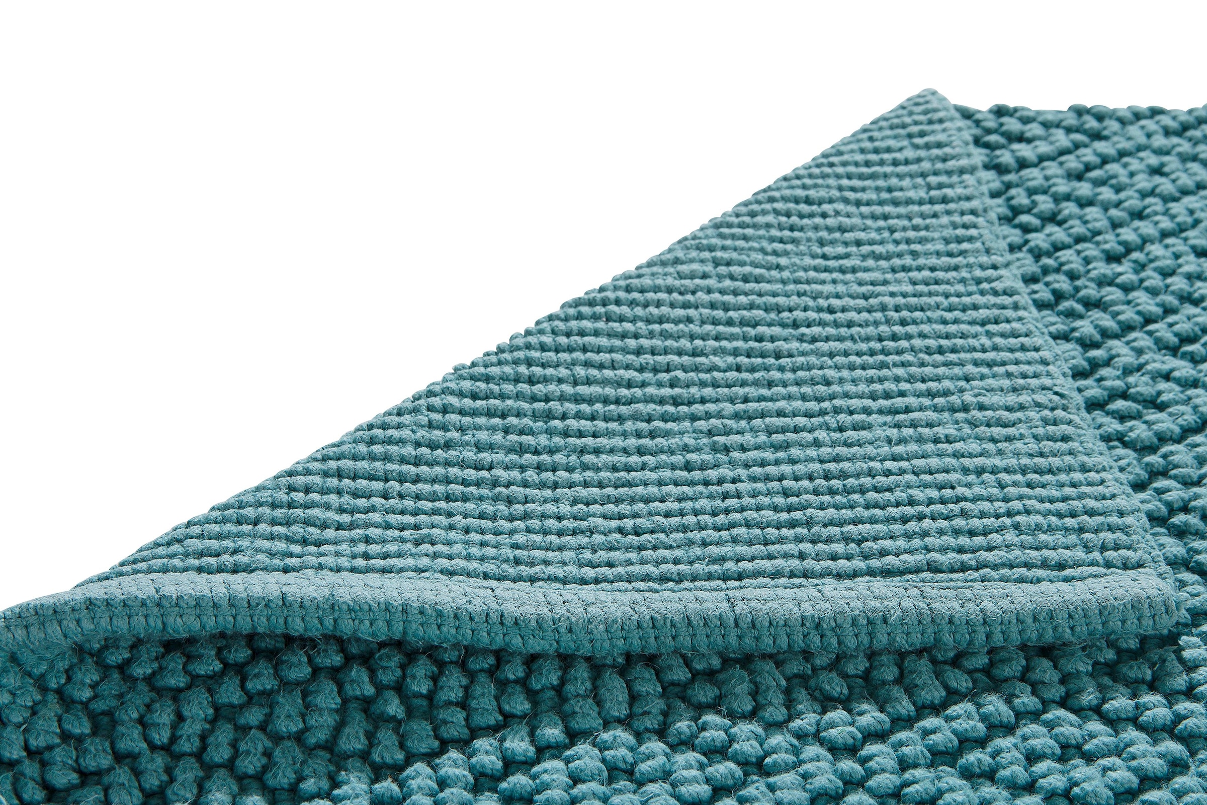 my home Badematte »Numan, Badvorleger, Badezimmer Teppich«, strapazierfähig-fußbodenheizungsgeeignet, Rauten-Muster, Badteppich, auch als 3 teiliges Set erhältlich
