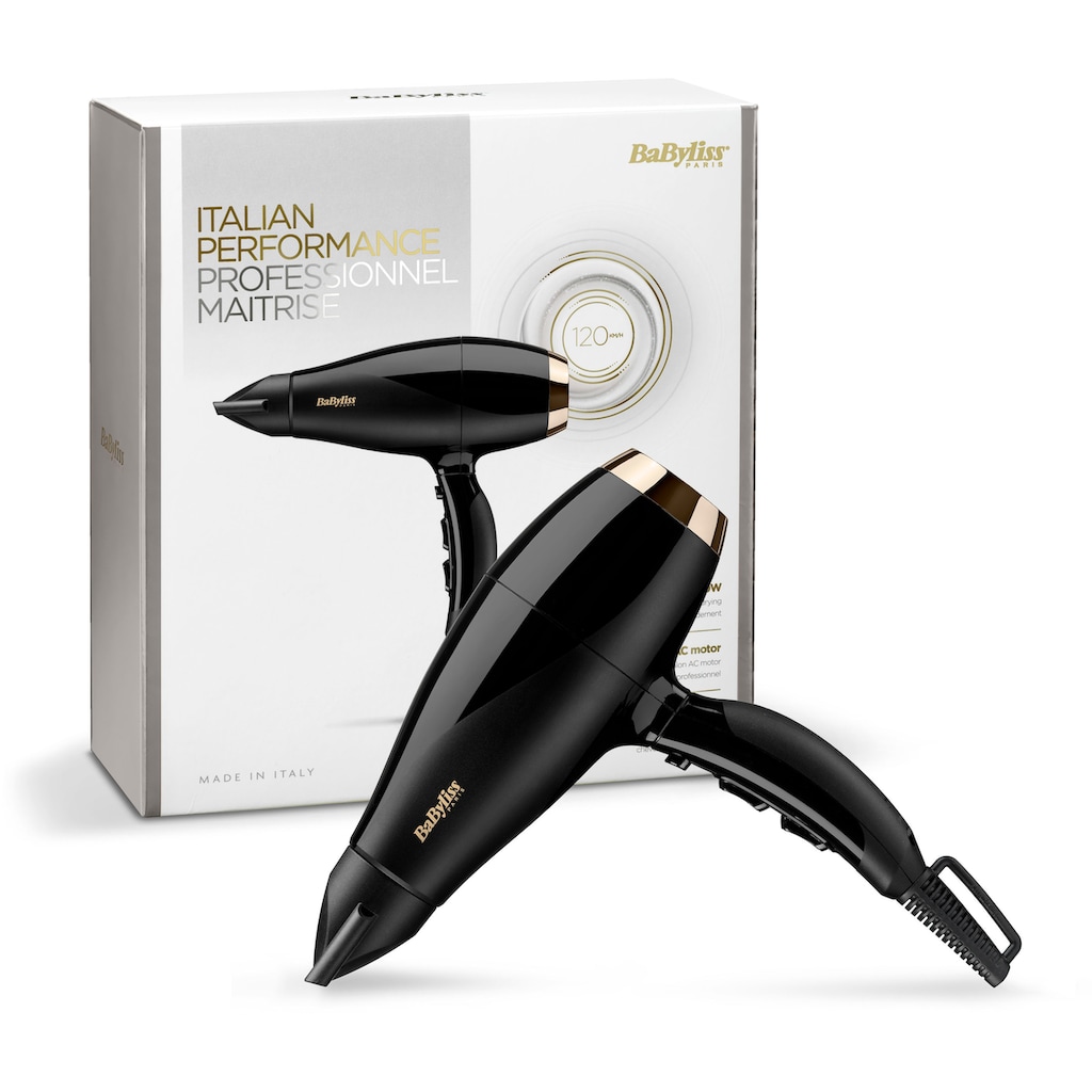 BaByliss Ionic-Haartrockner »6714E Super Pro«, 2300 W, 2 Aufsätze