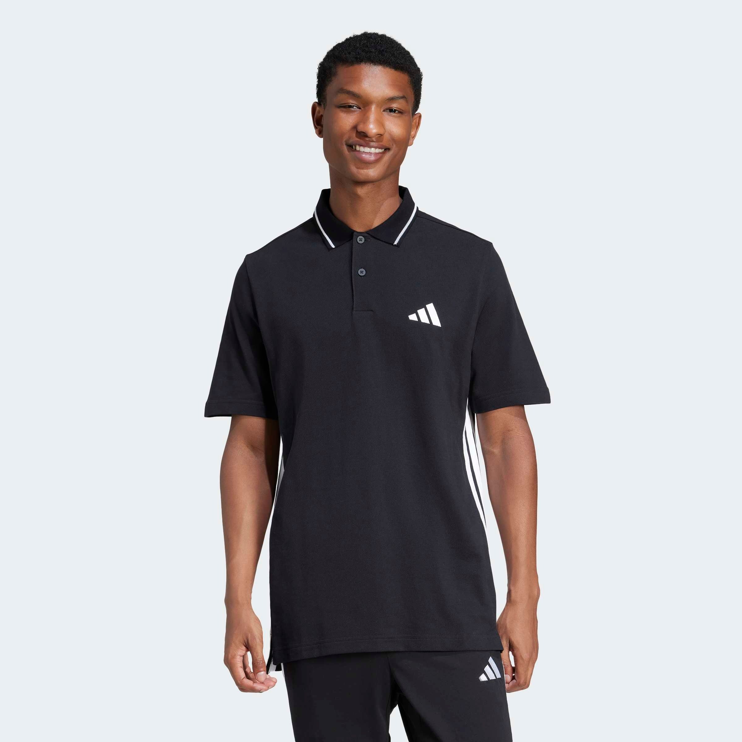 adidas Sportswear Poloshirt "ESSENTIALS 3-STREIFEN PIQUÉ" günstig online kaufen